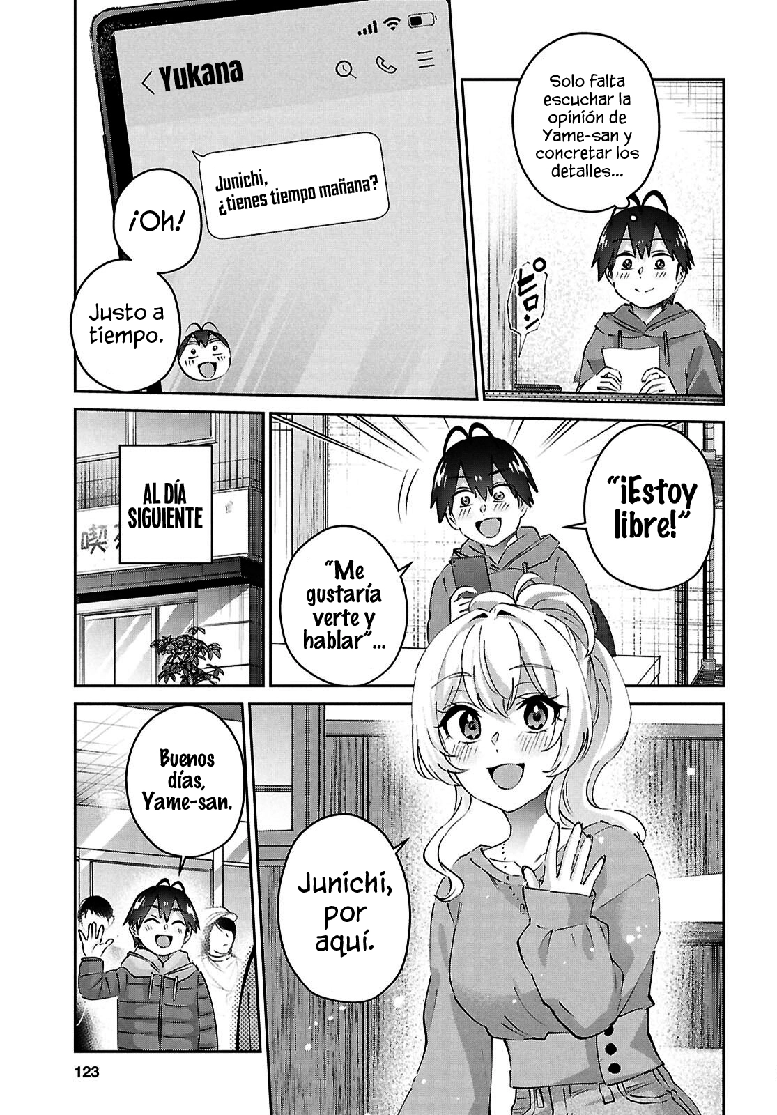 Hajimete no Gal Capitulo 186: La primera buena historia página 9