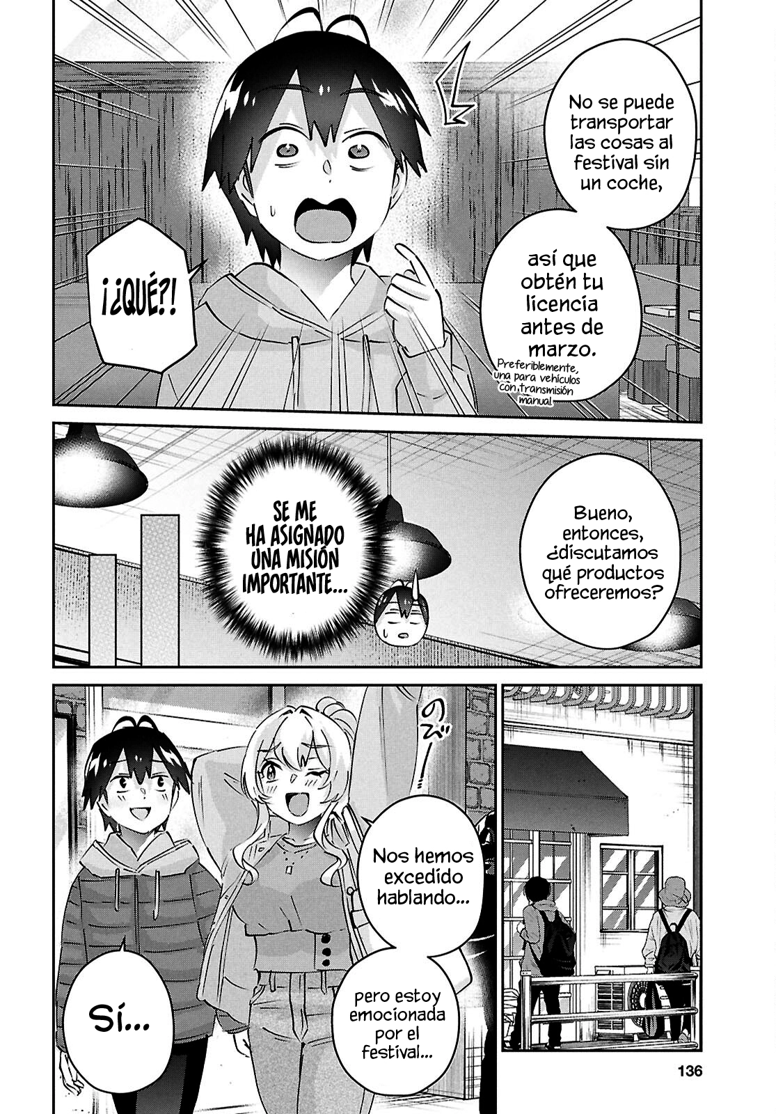Hajimete no Gal Capitulo 187: Primera vez en un festival página 10