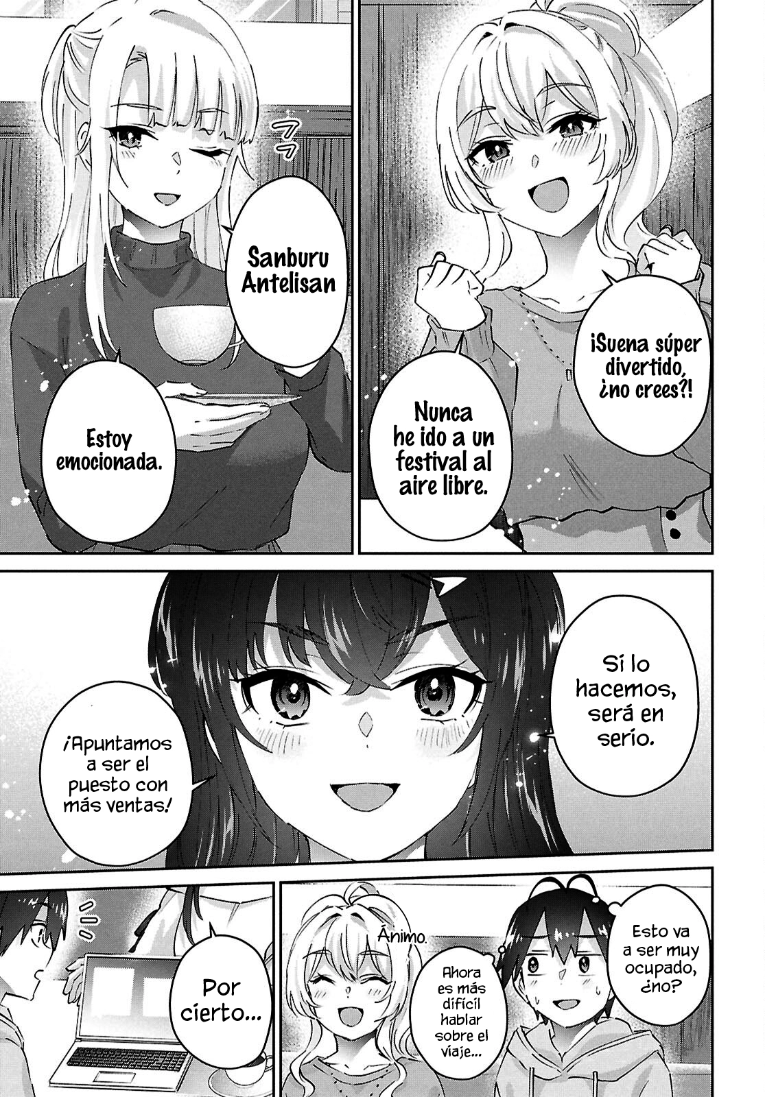 Hajimete no Gal Capitulo 187: Primera vez en un festival página 5