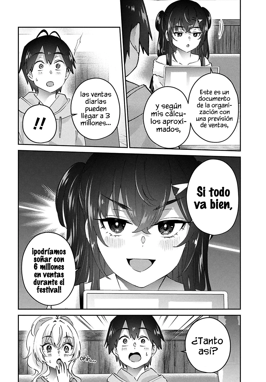 Hajimete no Gal Capitulo 187: Primera vez en un festival página 6