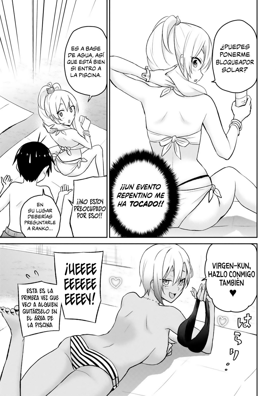 Hajimete no Gal Capitulo 19: Mi primera piscina página 8