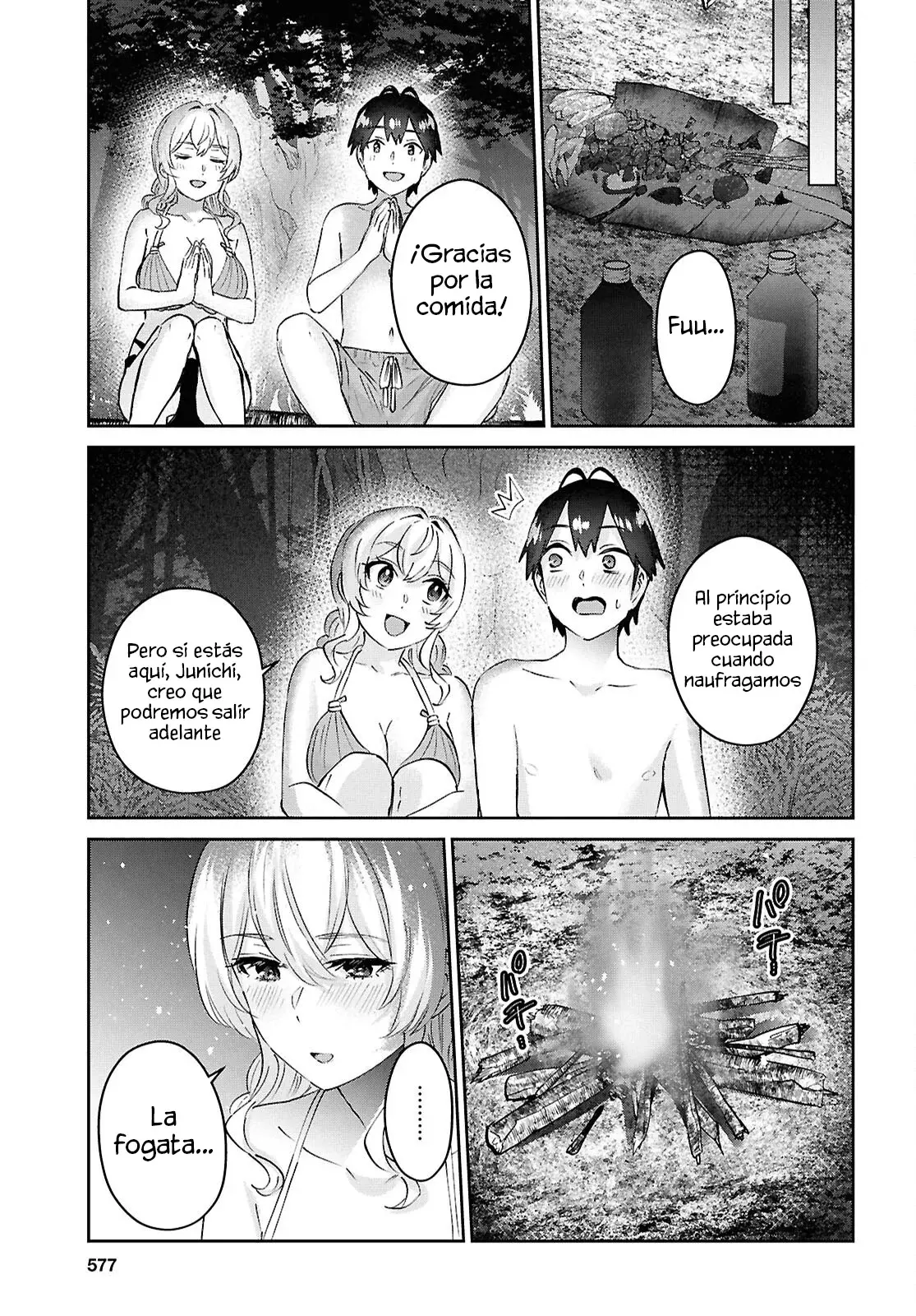 Hajimete no Gal Capitulo 195: Nuestra Primera Vez En Una Isla Desierta página 16