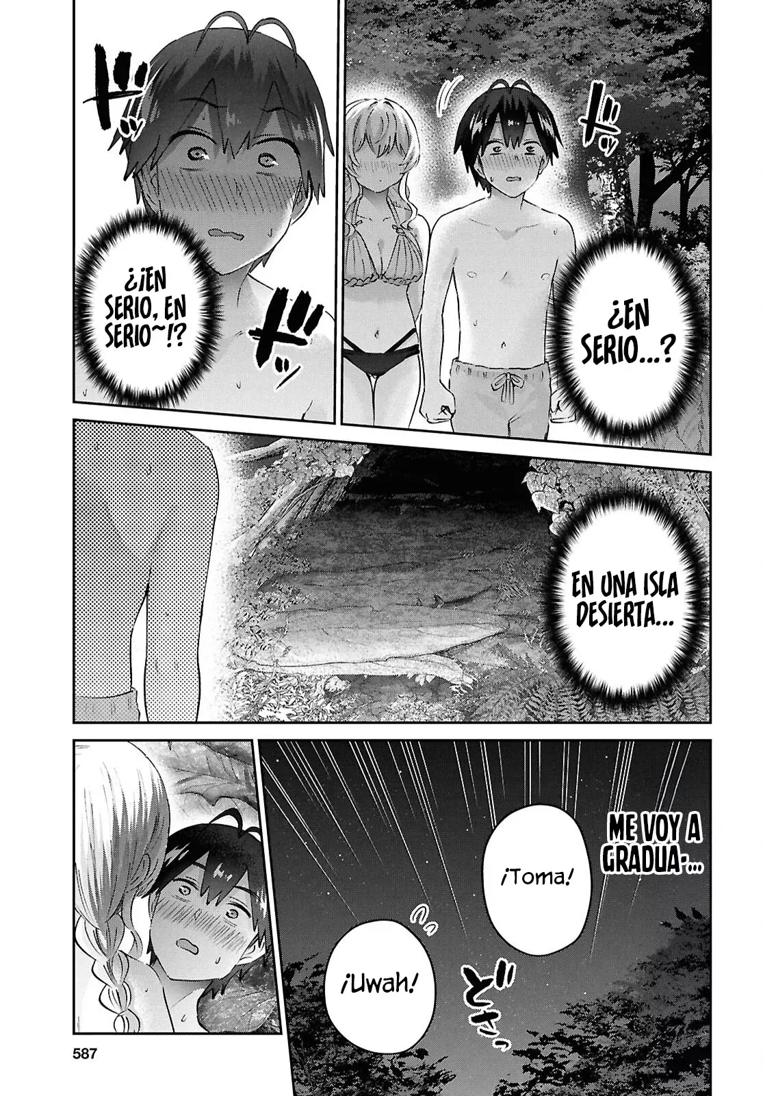 Hajimete no Gal Capitulo 195: Nuestra Primera Vez En Una Isla Desierta página 26