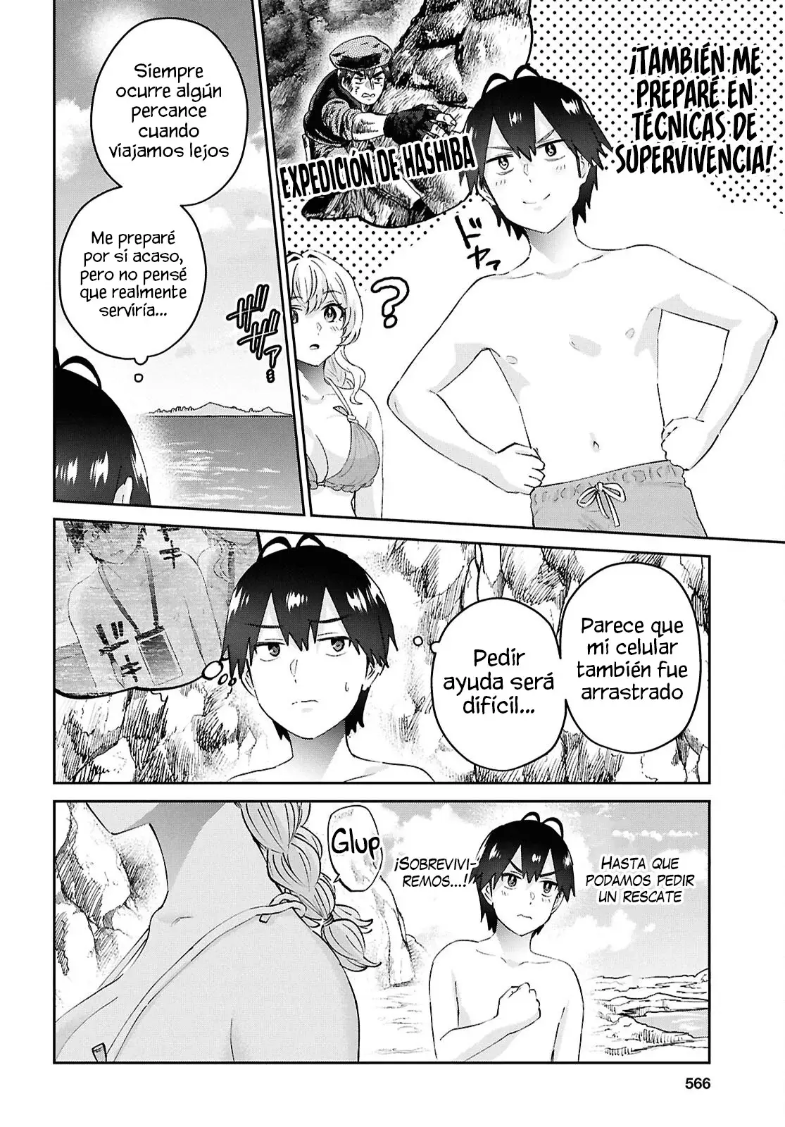 Hajimete no Gal Capitulo 195: Nuestra Primera Vez En Una Isla Desierta página 5