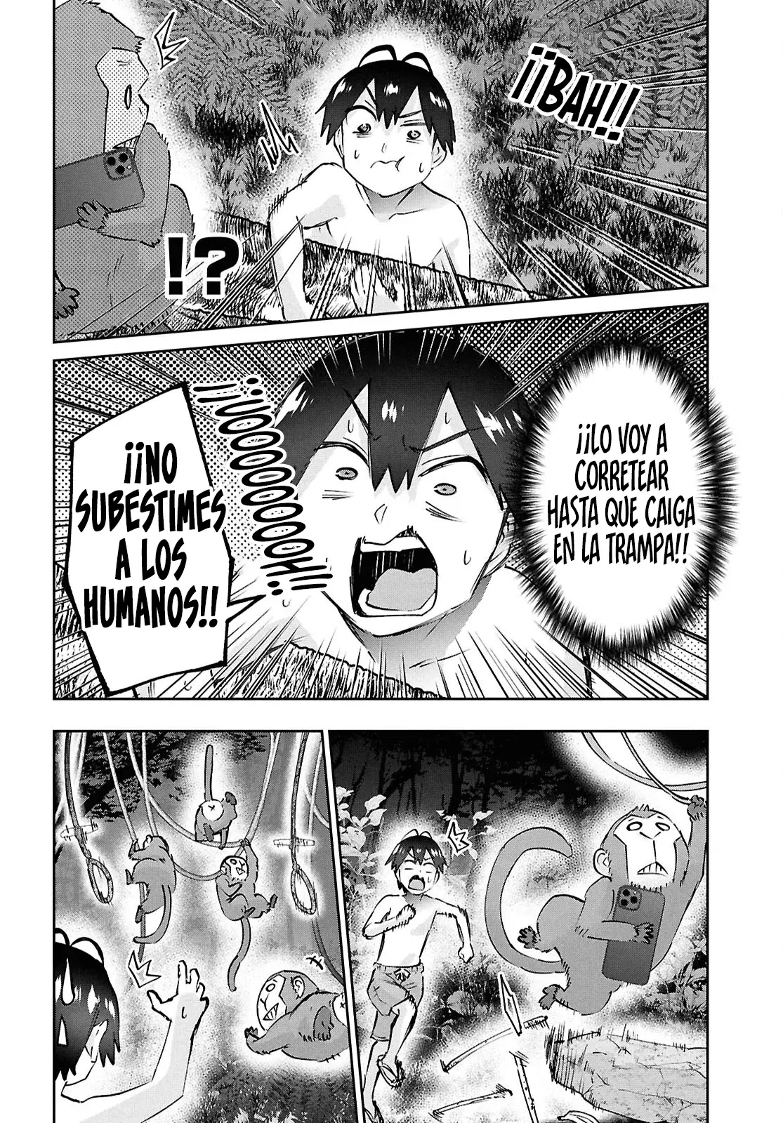 Hajimete no Gal Capitulo 196: ¡Mi Primera Vez Atrapando A Un Mono! página 17