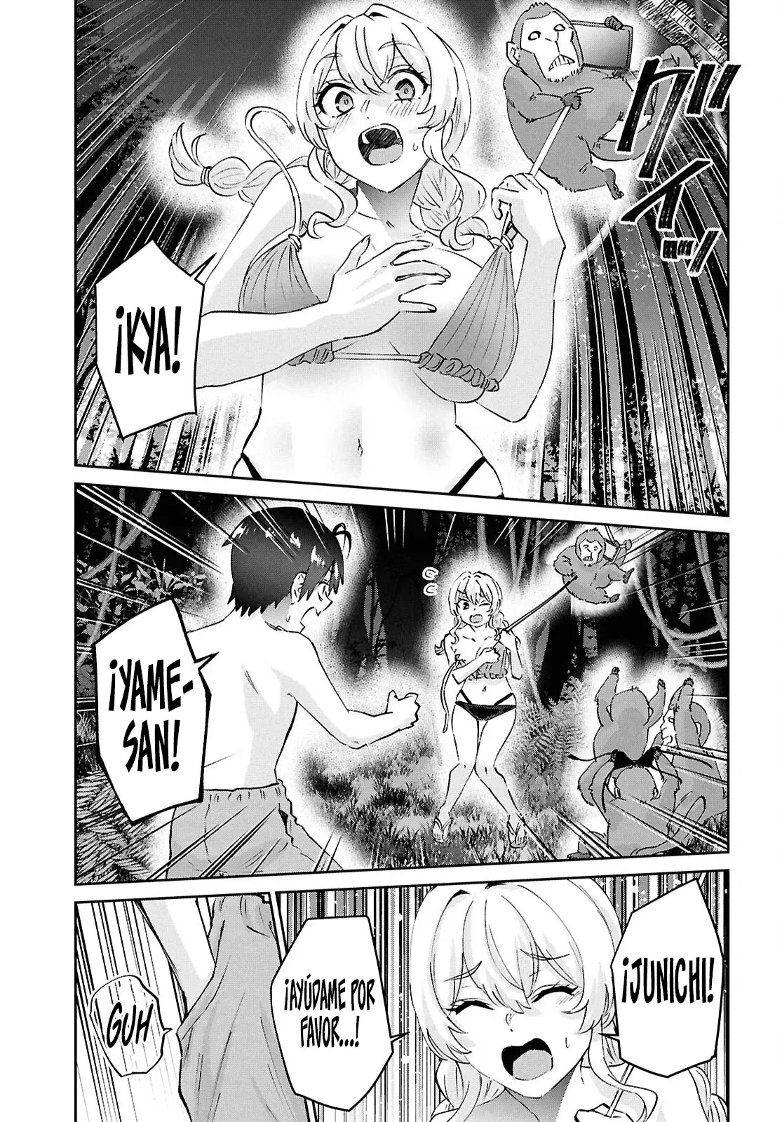 Hajimete no Gal Capitulo 196: ¡Mi Primera Vez Atrapando A Un Mono! página 20