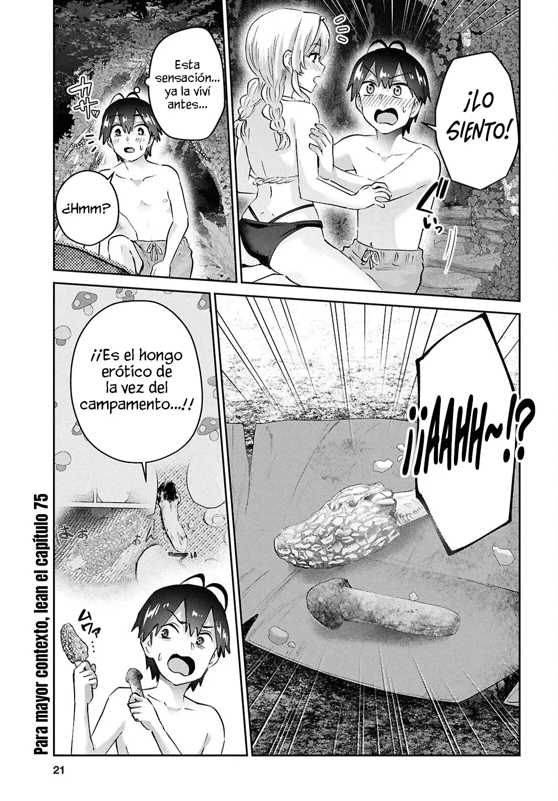 Hajimete no Gal Capitulo 196: ¡Mi Primera Vez Atrapando A Un Mono! página 8