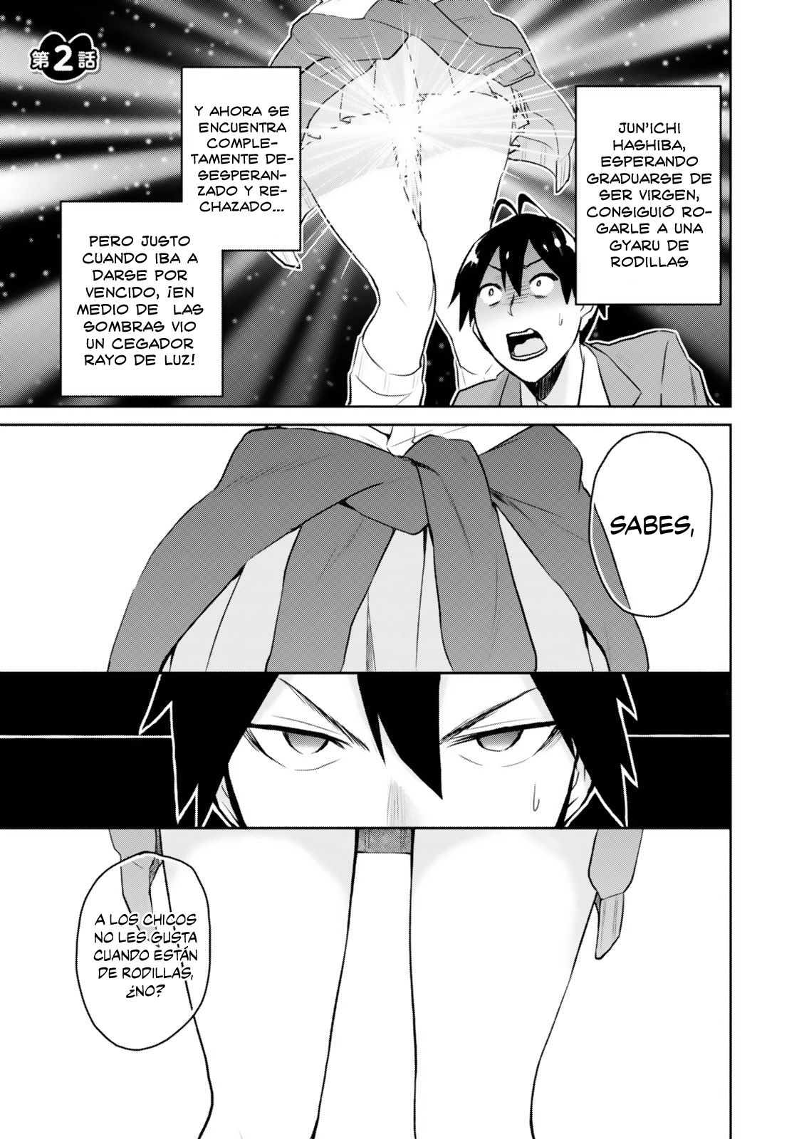 Hajimete no Gal Capitulo 2: Mi primera confesión página 2