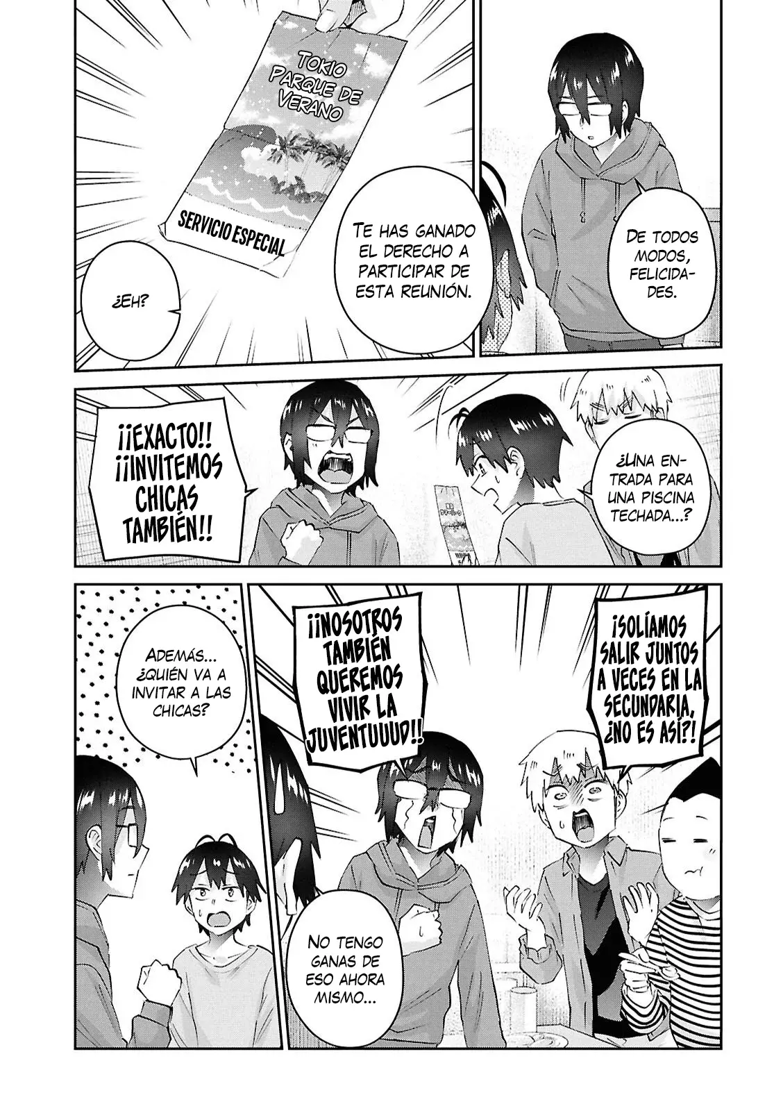 Hajimete no Gal Capitulo 201: La Primera Reunión Con Los Chicos página 15