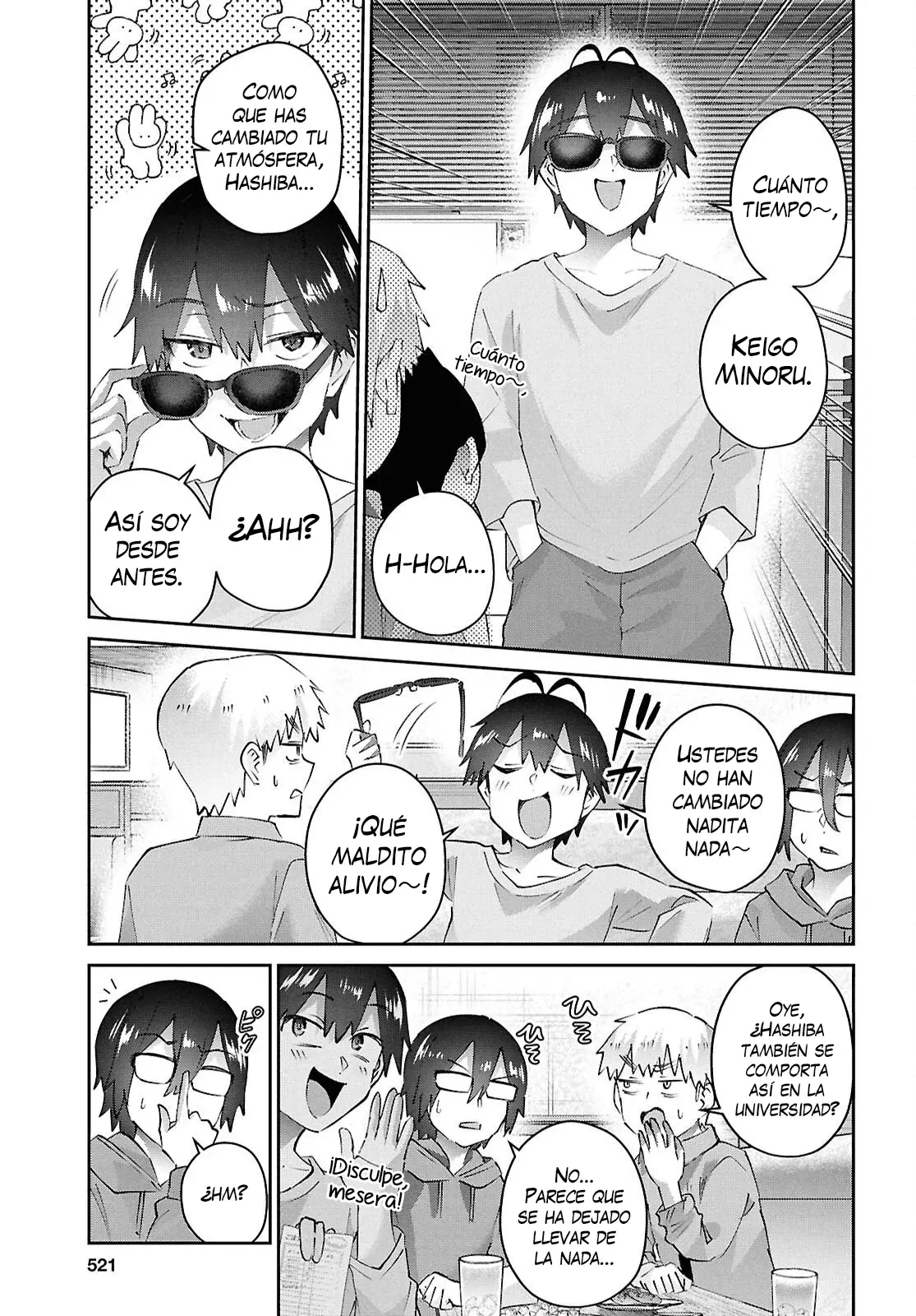 Hajimete no Gal Capitulo 201: La Primera Reunión Con Los Chicos página 7