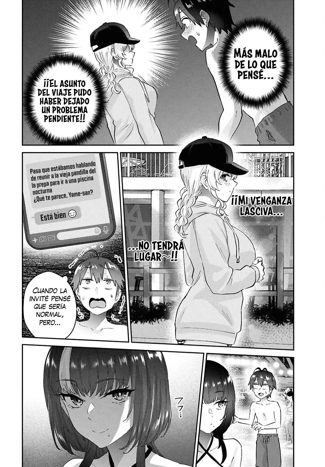 Hajimete no Gal Capitulo 202: Mi Primera Piscina Nocturna página 10