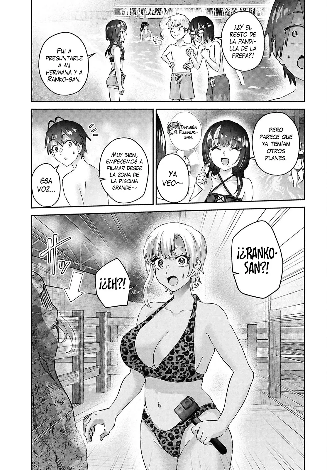 Hajimete no Gal Capitulo 202: Mi Primera Piscina Nocturna página 11