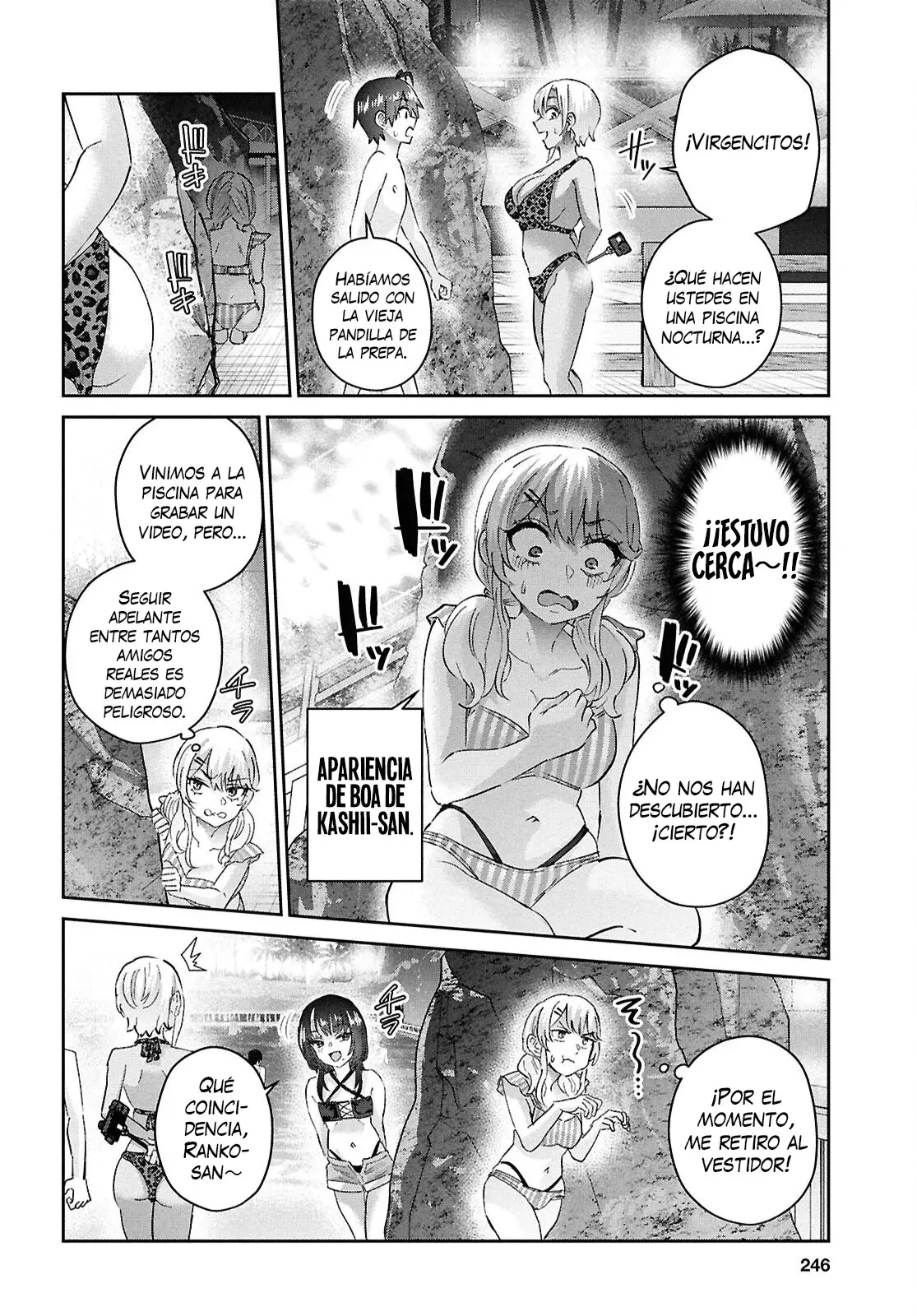 Hajimete no Gal Capitulo 202: Mi Primera Piscina Nocturna página 12