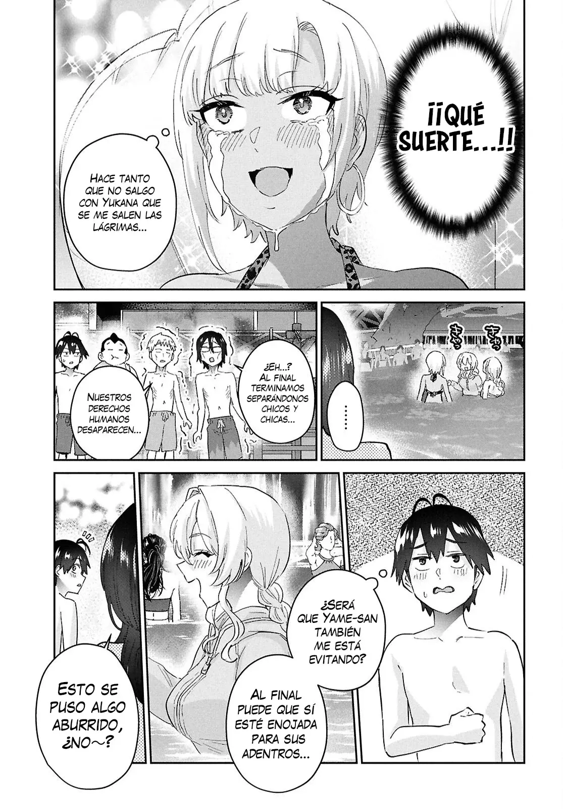 Hajimete no Gal Capitulo 202: Mi Primera Piscina Nocturna página 15