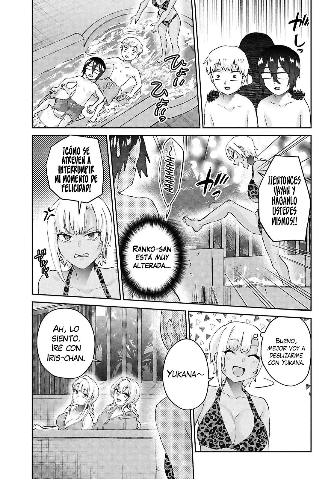 Hajimete no Gal Capitulo 202: Mi Primera Piscina Nocturna página 17