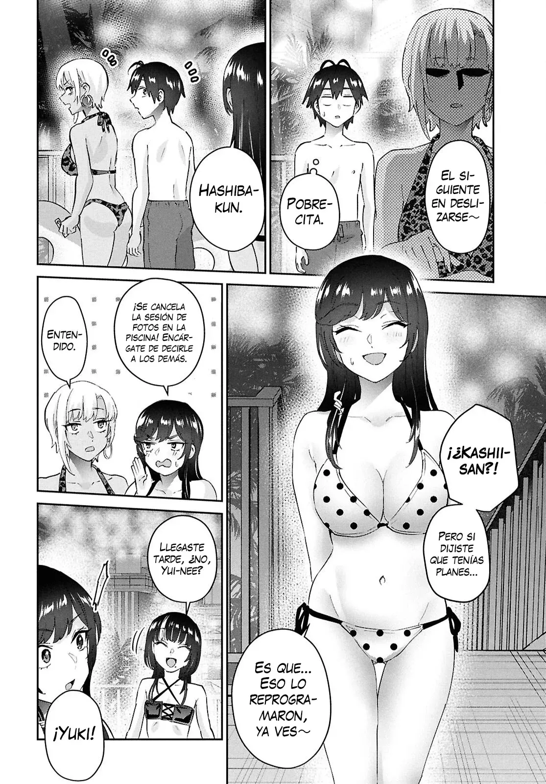 Hajimete no Gal Capitulo 202: Mi Primera Piscina Nocturna página 18