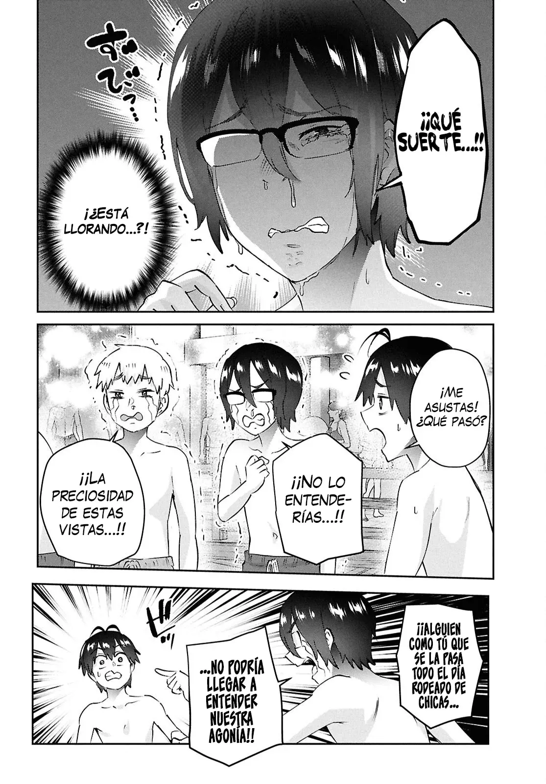 Hajimete no Gal Capitulo 202: Mi Primera Piscina Nocturna página 4