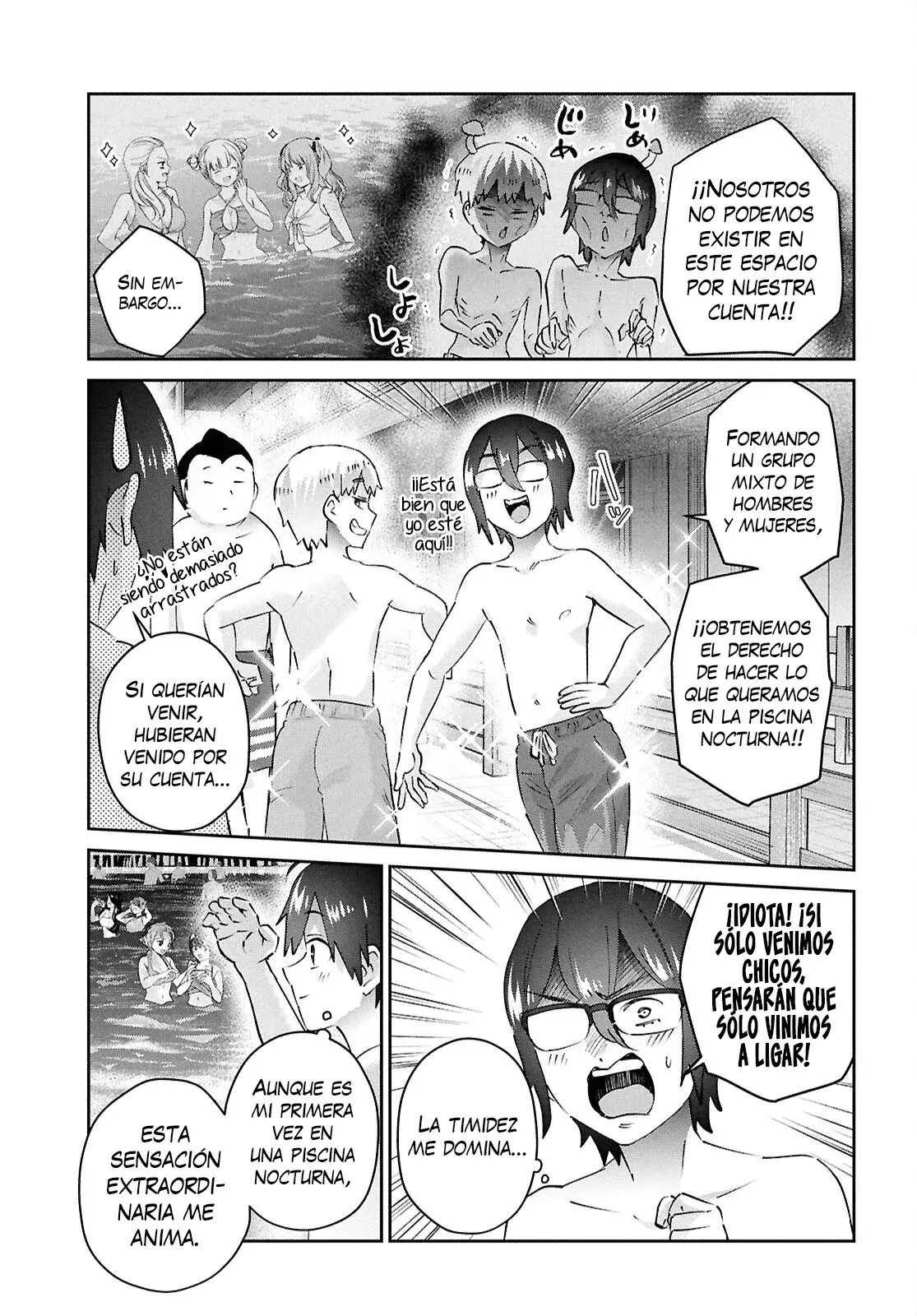 Hajimete no Gal Capitulo 202: Mi Primera Piscina Nocturna página 5