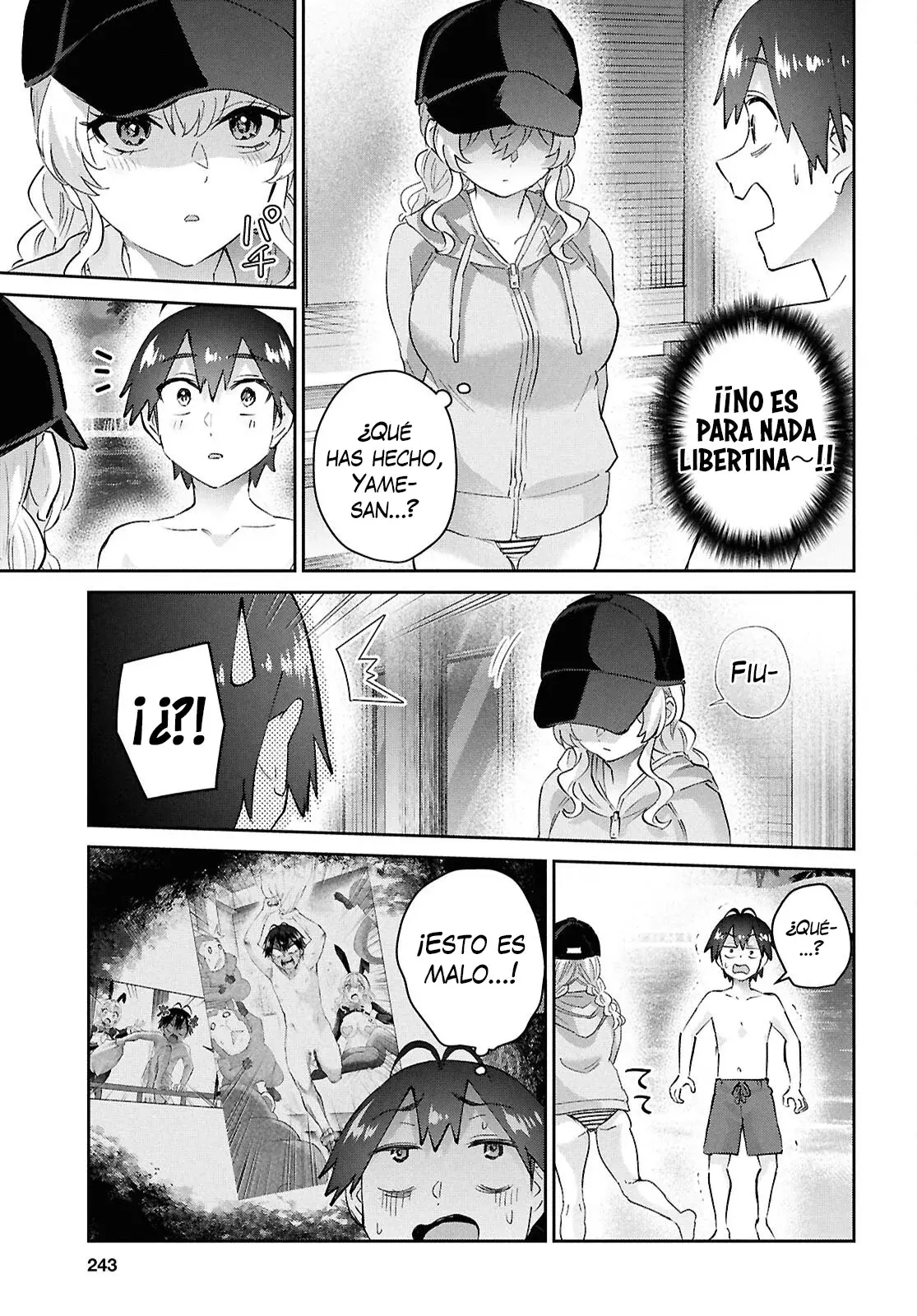 Hajimete no Gal Capitulo 202: Mi Primera Piscina Nocturna página 9