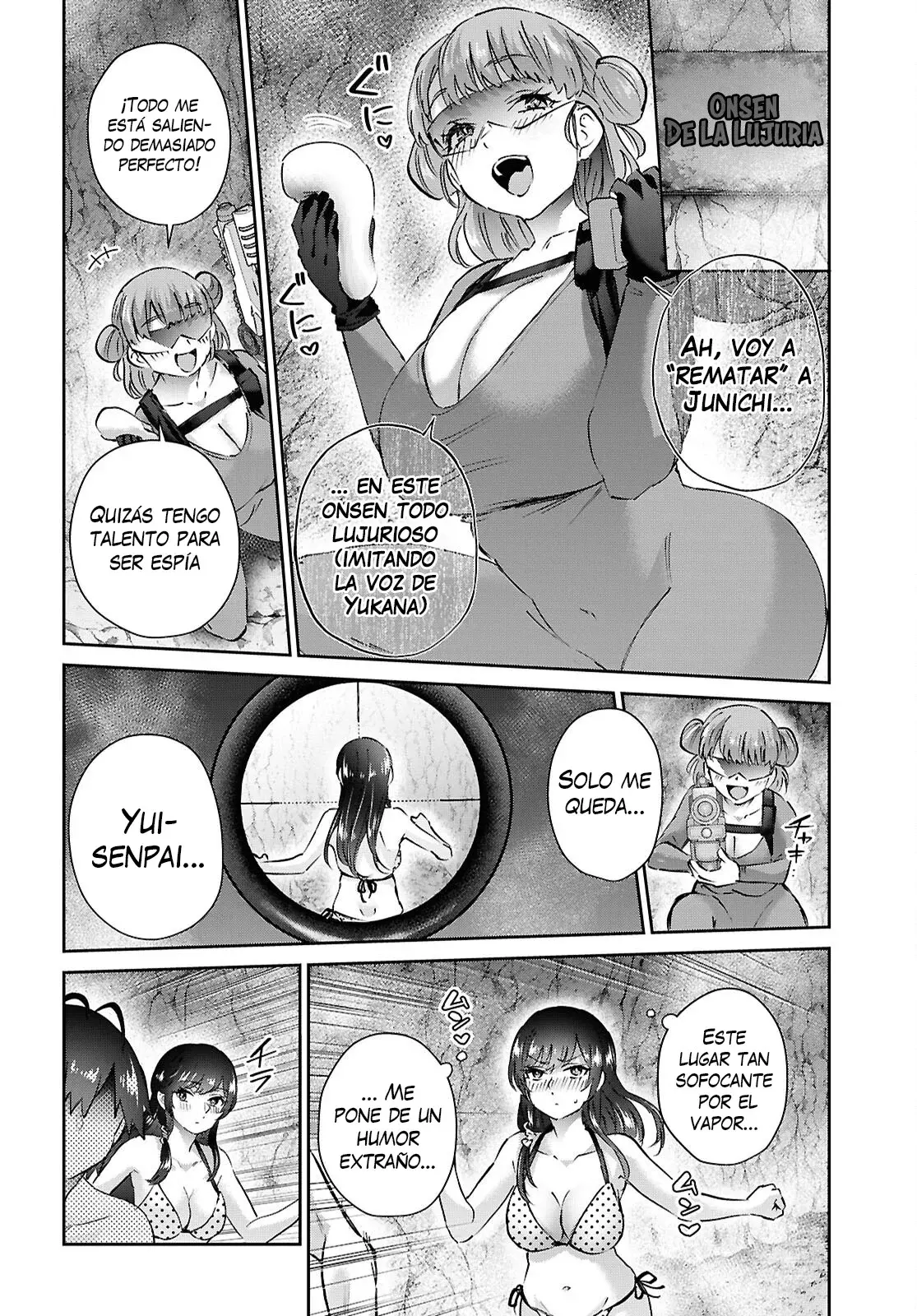 Hajimete no Gal Capitulo 204: Mi Primera Vez Sintiéndome Sofocado Por El Vapor página 14