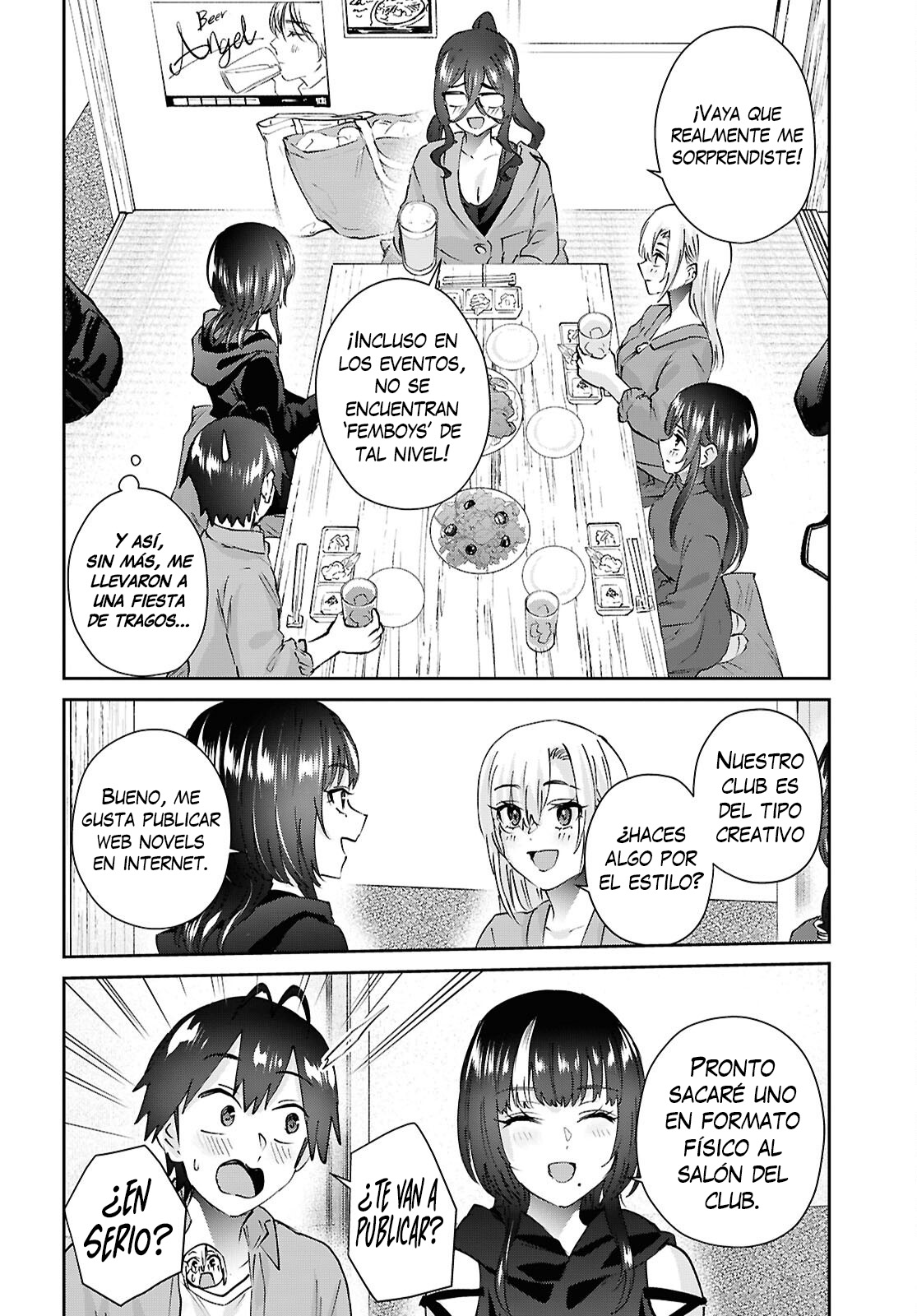Hajimete no Gal Capitulo 206 página 12