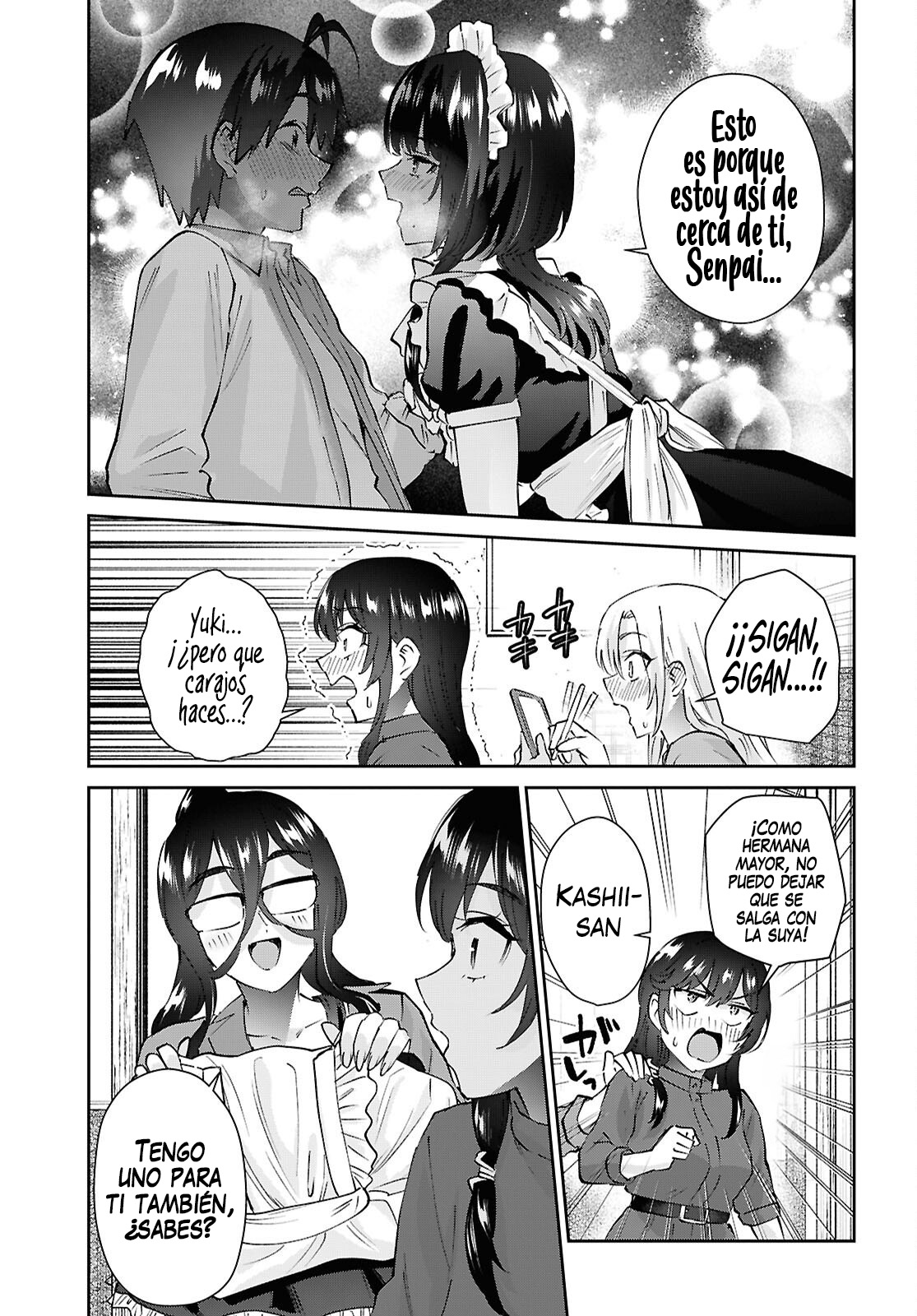 Hajimete no Gal Capitulo 206 página 17