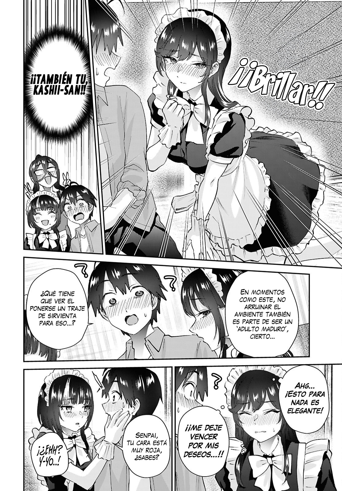 Hajimete no Gal Capitulo 206 página 18