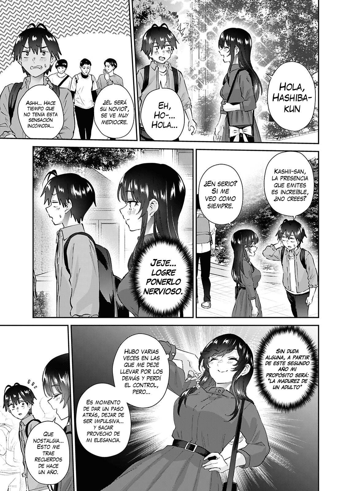 Hajimete no Gal Capitulo 206 página 3