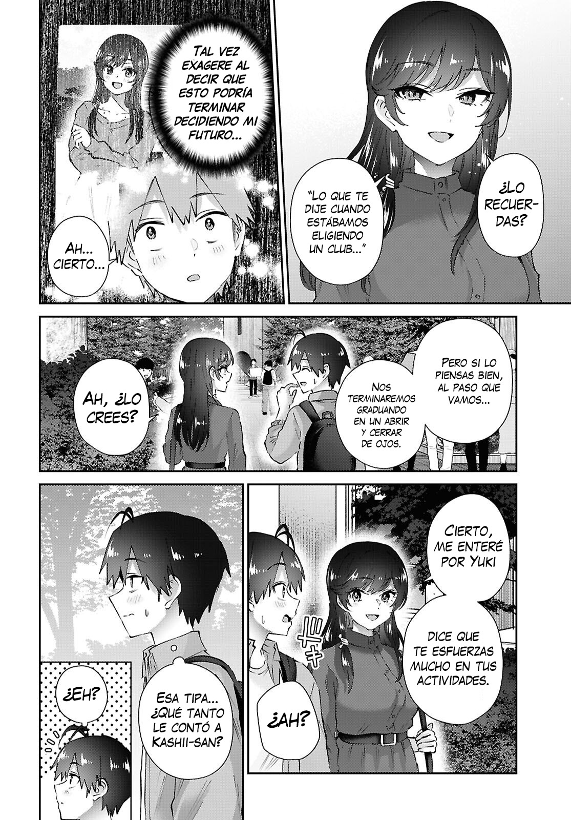 Hajimete no Gal Capitulo 206 página 4