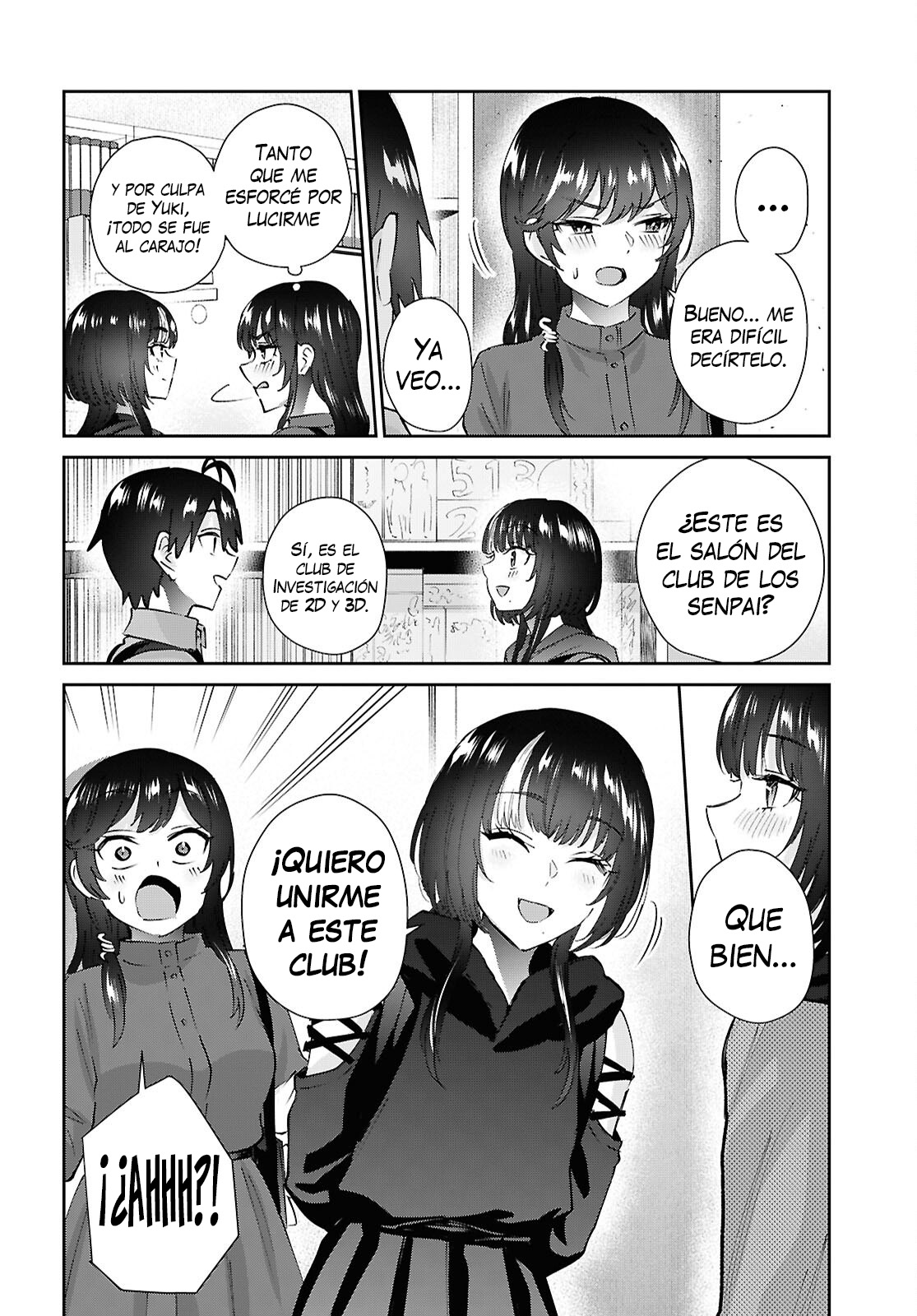 Hajimete no Gal Capitulo 206 página 8