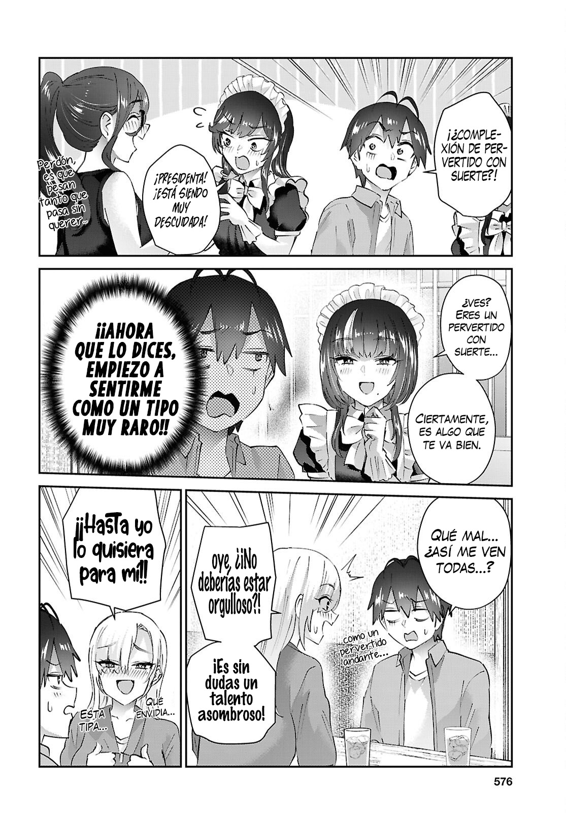 Hajimete no Gal Capitulo 207 página 10
