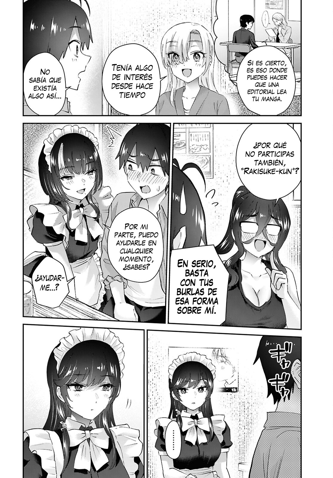 Hajimete no Gal Capitulo 207 página 12