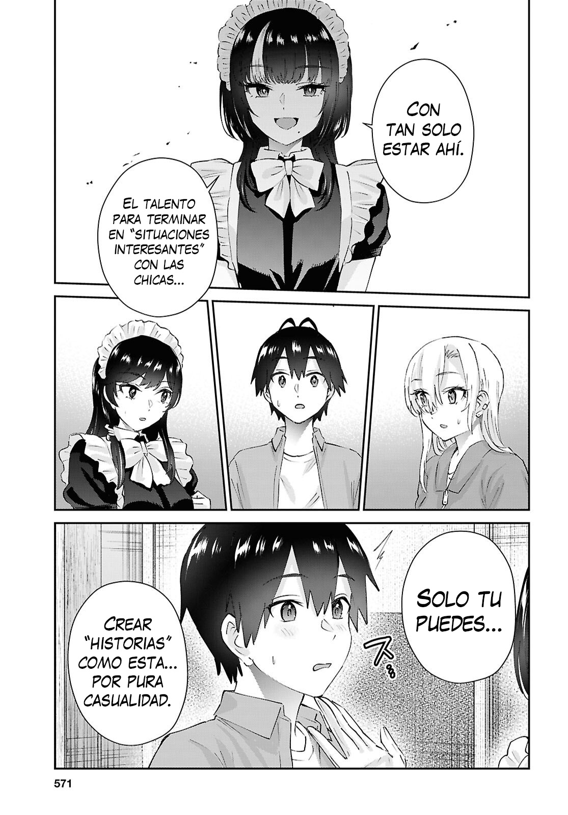 Hajimete no Gal Capitulo 207 página 5