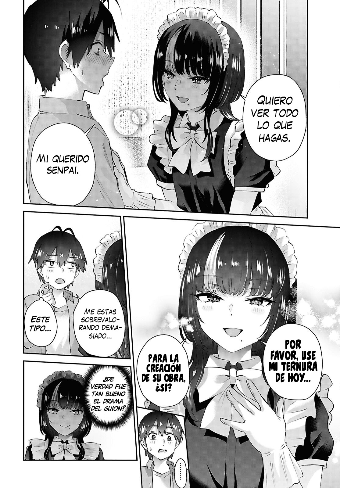 Hajimete no Gal Capitulo 207 página 8