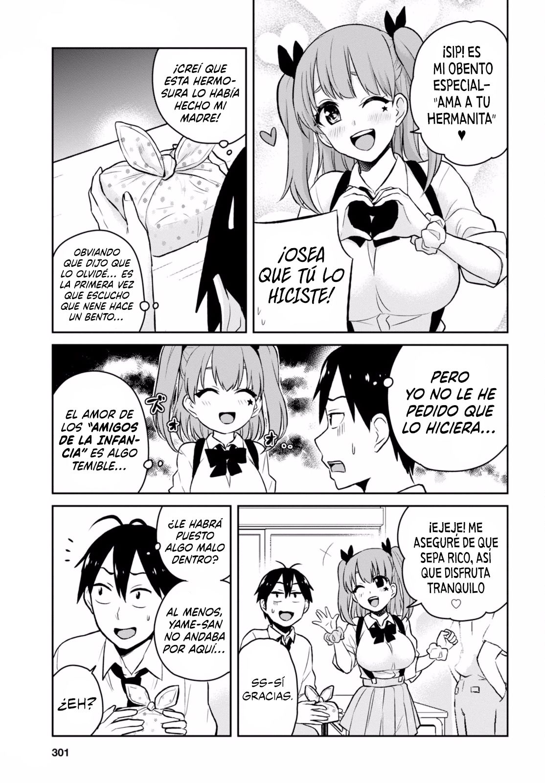 Hajimete no Gal Capitulo 27: Mi primer obento página 6