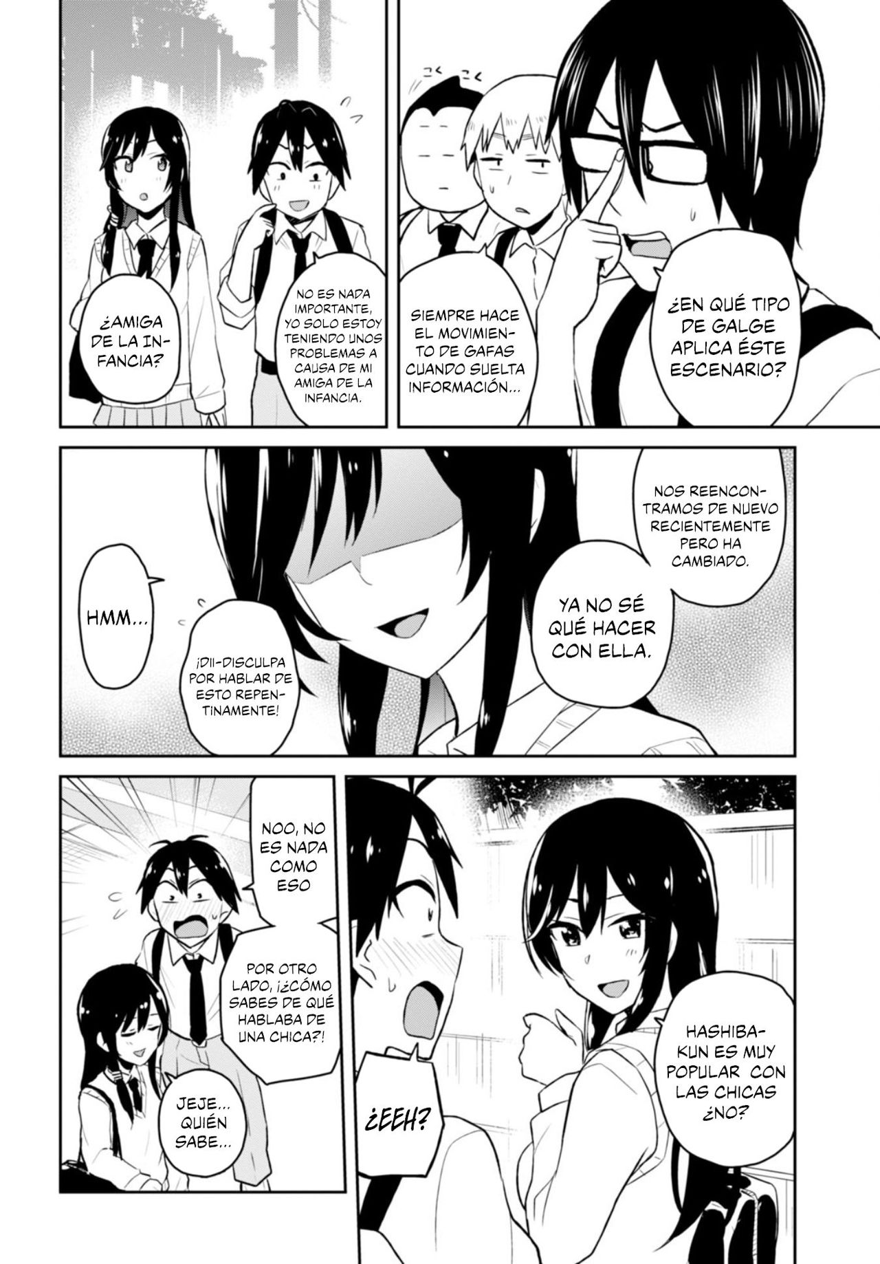 Hajimete no Gal Capitulo 29: Su primera huida descontrolada página 11