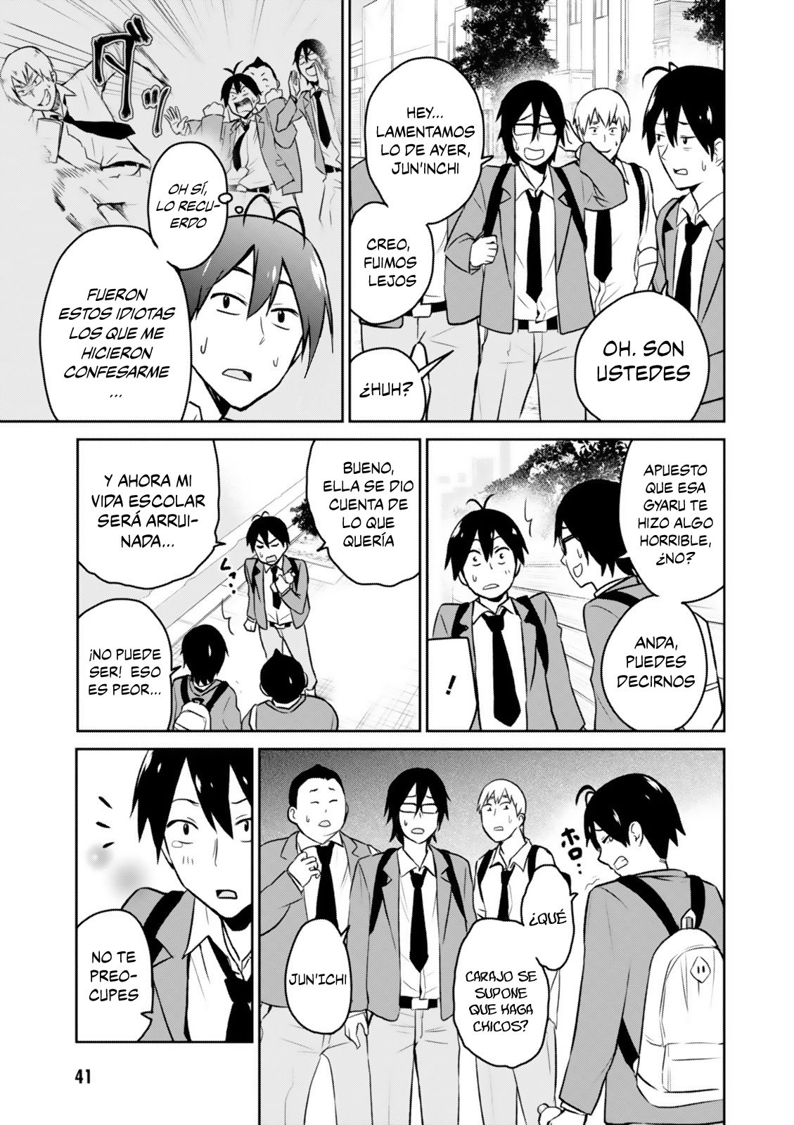 Hajimete no Gal Capitulo 3: Mi primer beso indirecto página 6