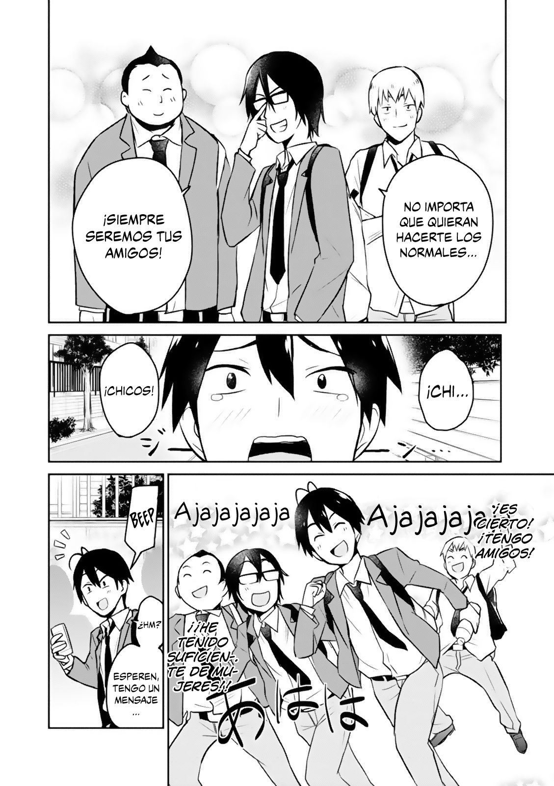 Hajimete no Gal Capitulo 3: Mi primer beso indirecto página 7