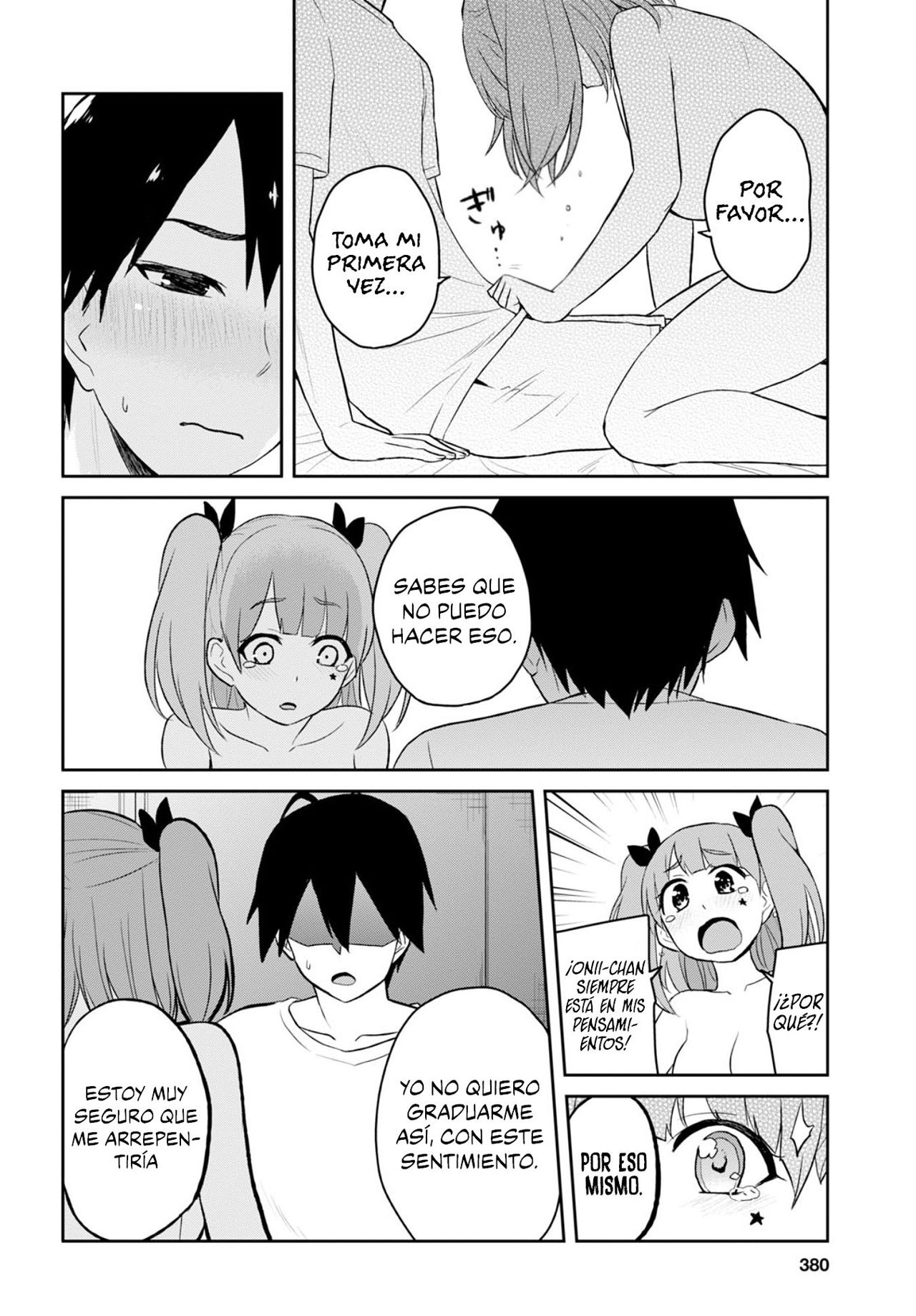 Hajimete no Gal Capitulo 30: Mi primera visita sexual nocturna página 18