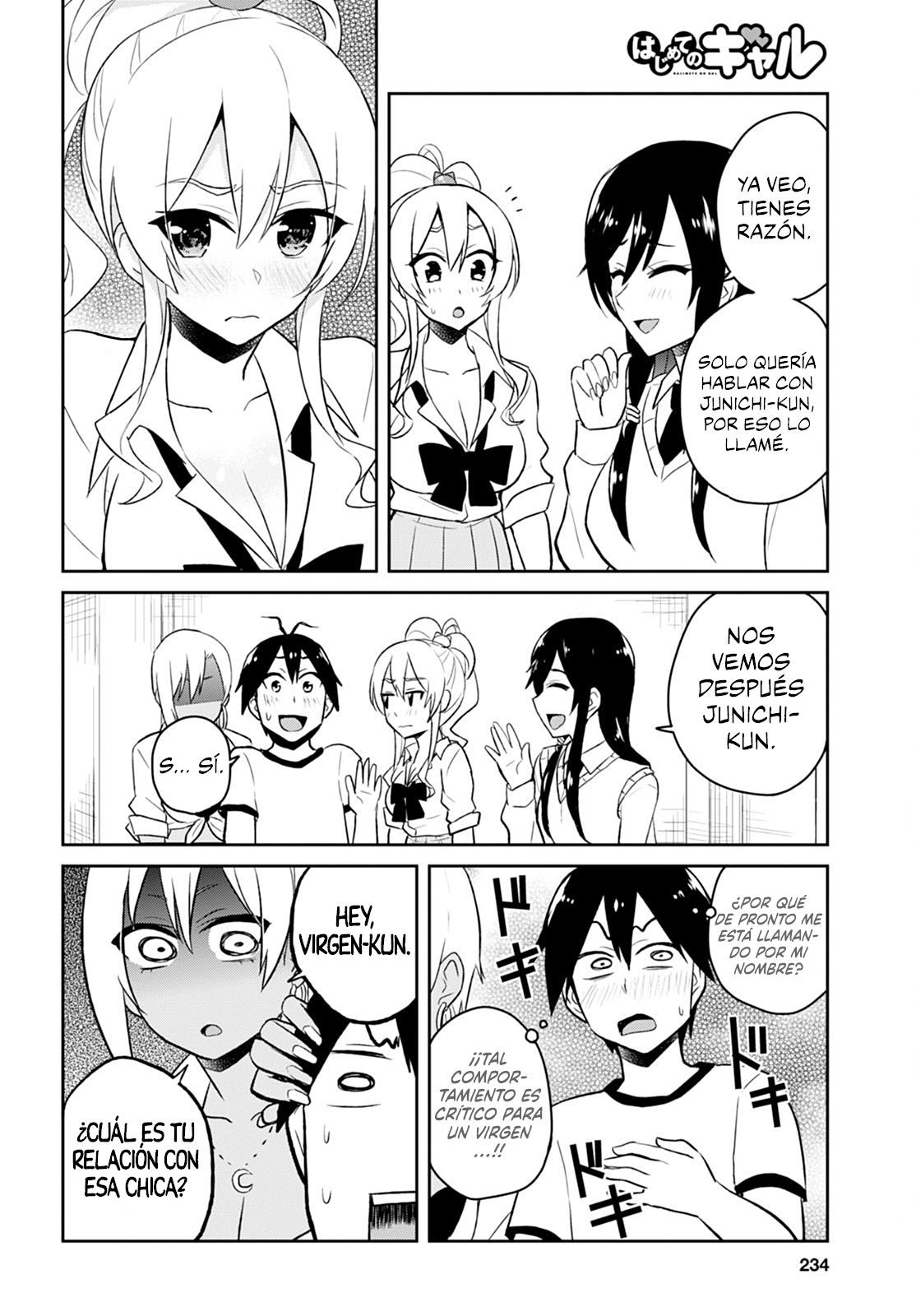 Hajimete no Gal Capitulo 33: El primer personaje real página 10