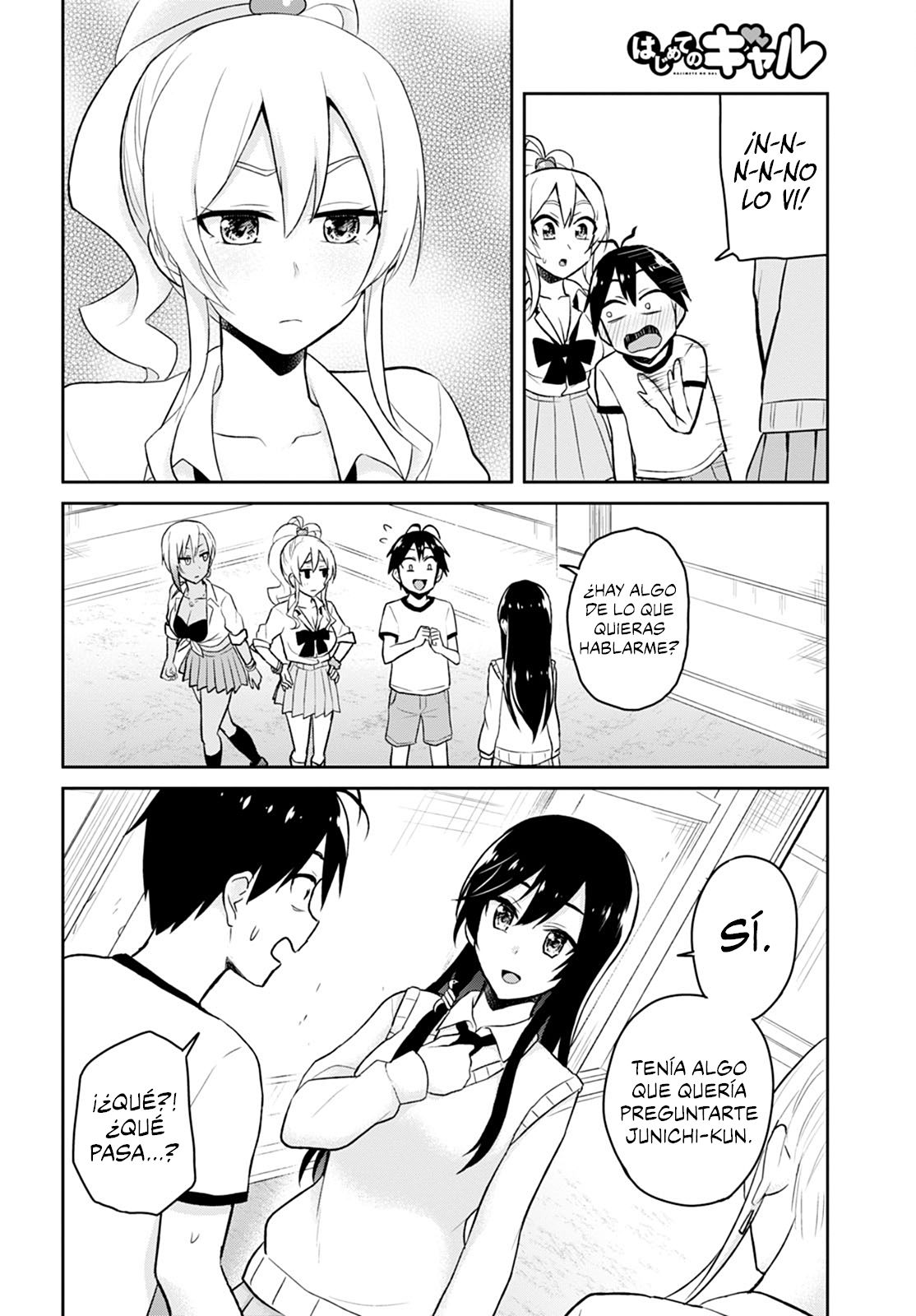Hajimete no Gal Capitulo 33: El primer personaje real página 8