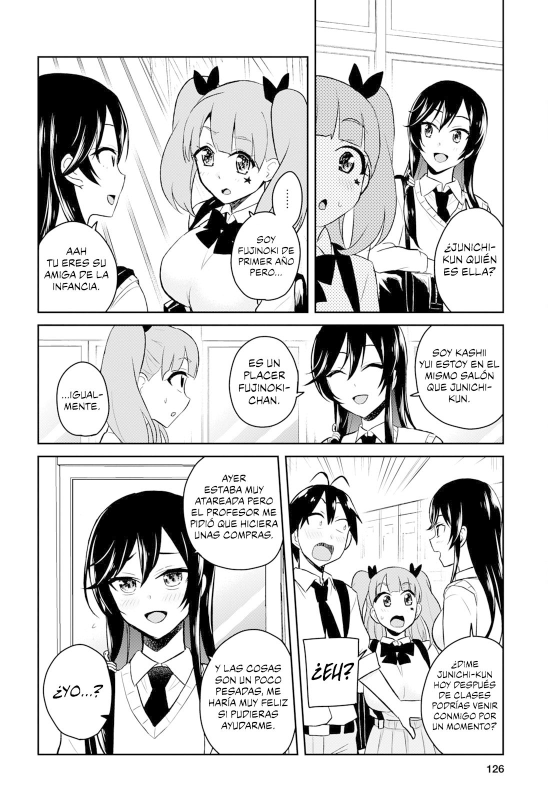 Hajimete no Gal Capitulo 34: El primer avistamiento página 7