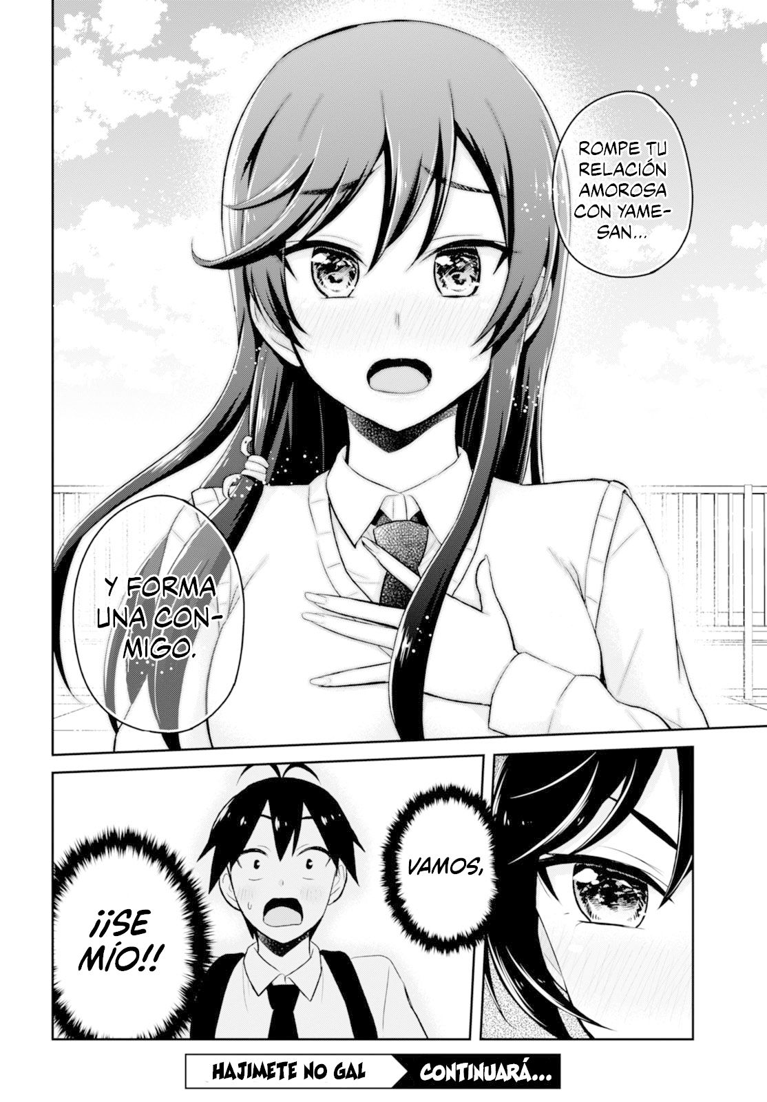 Hajimete no Gal Capitulo 35: Nuestra primera riña página 19