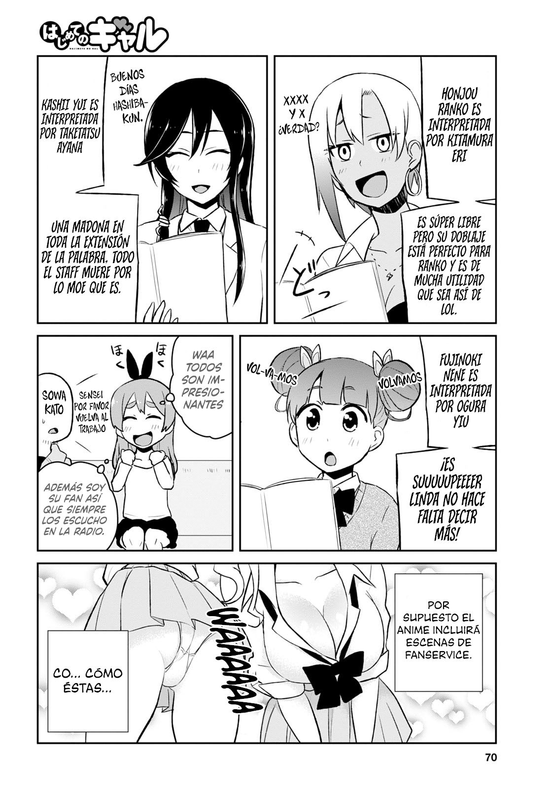 Hajimete no Gal Capitulo 36.5: Especial Anime página 3