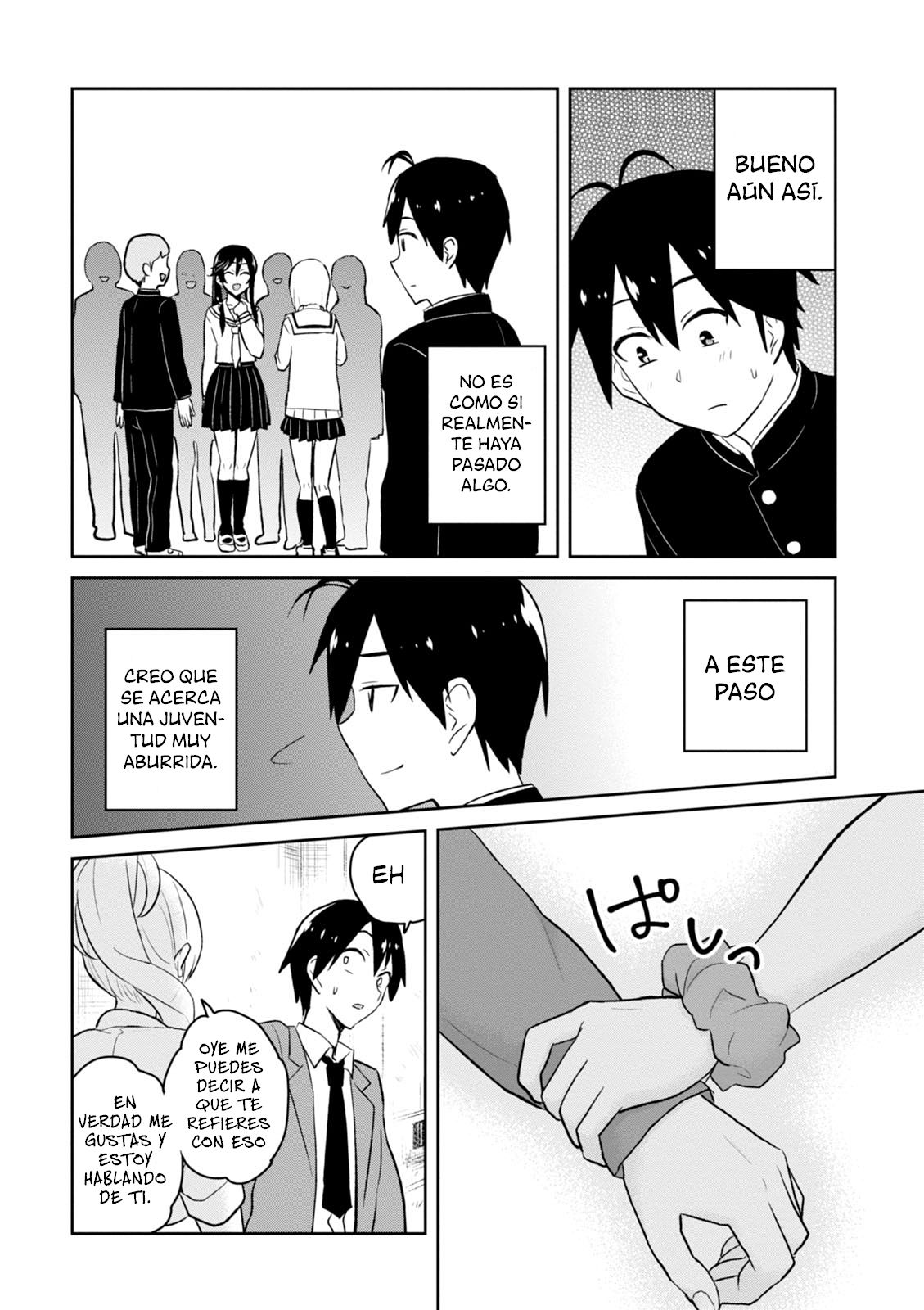 Hajimete no Gal Capitulo 36: El primer cambio repentino página 9