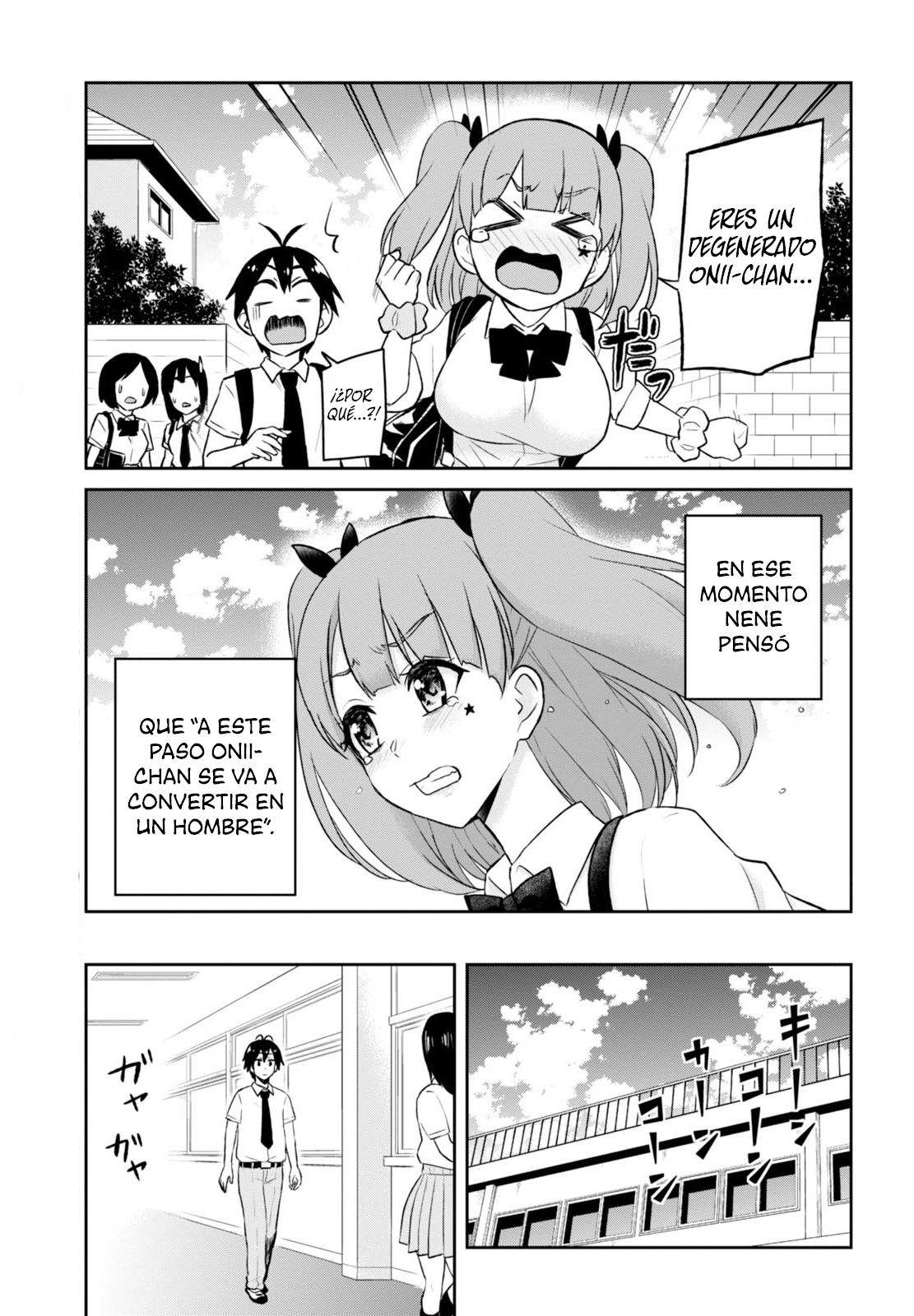 Hajimete no Gal Capitulo 38: La primera especulación página 11