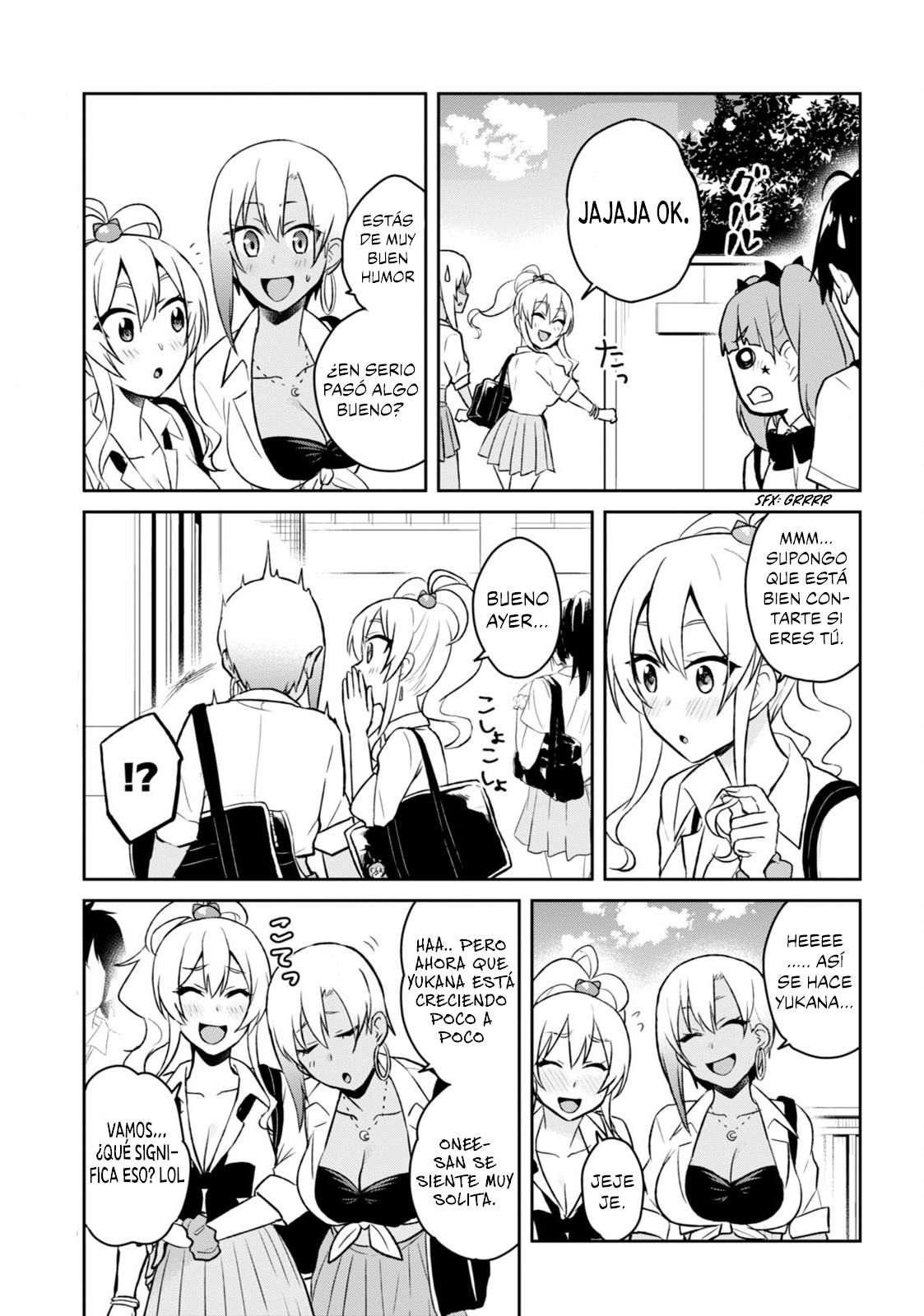 Hajimete no Gal Capitulo 38: La primera especulación página 9