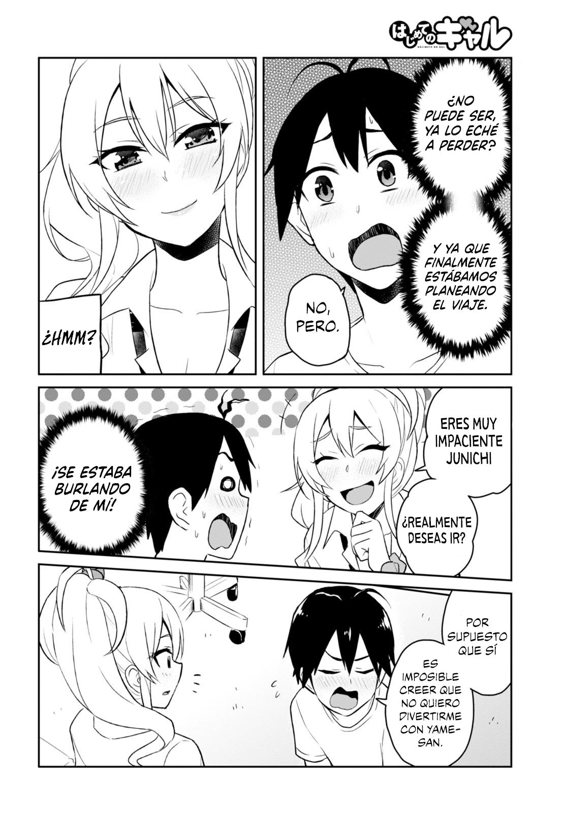 Hajimete no Gal Capitulo 39: El primer plan para ir de viaje página 14