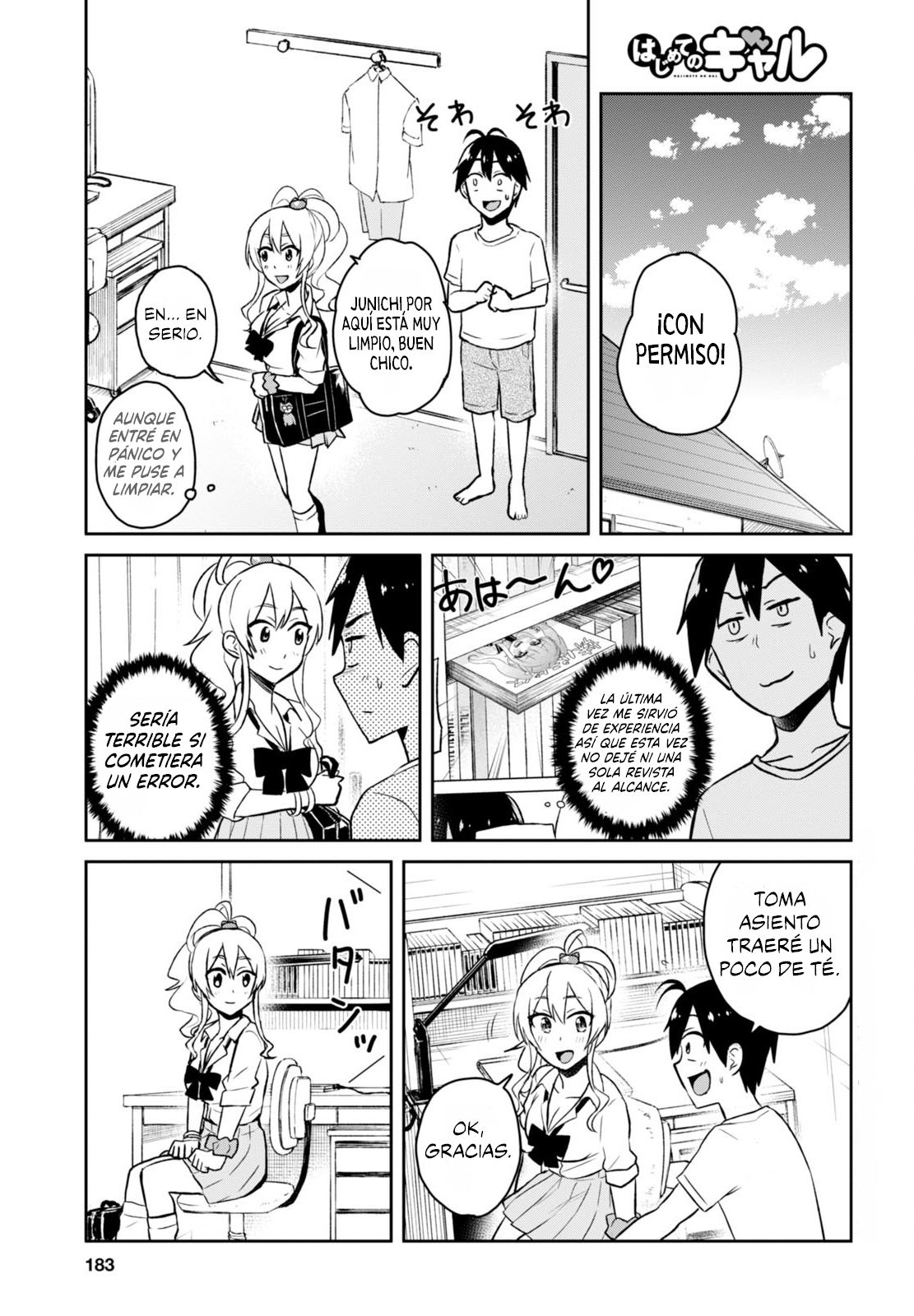 Hajimete no Gal Capitulo 39: El primer plan para ir de viaje página 3