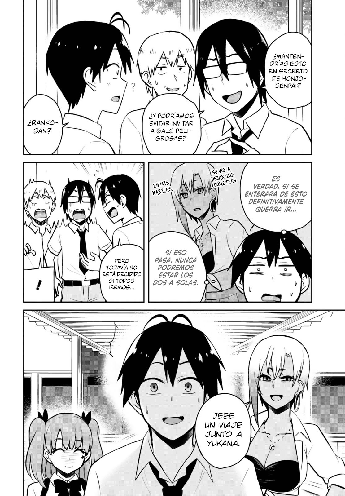Hajimete no Gal Capitulo 40: La primera vez decidiendo hacia dónde ir de viaje página 6